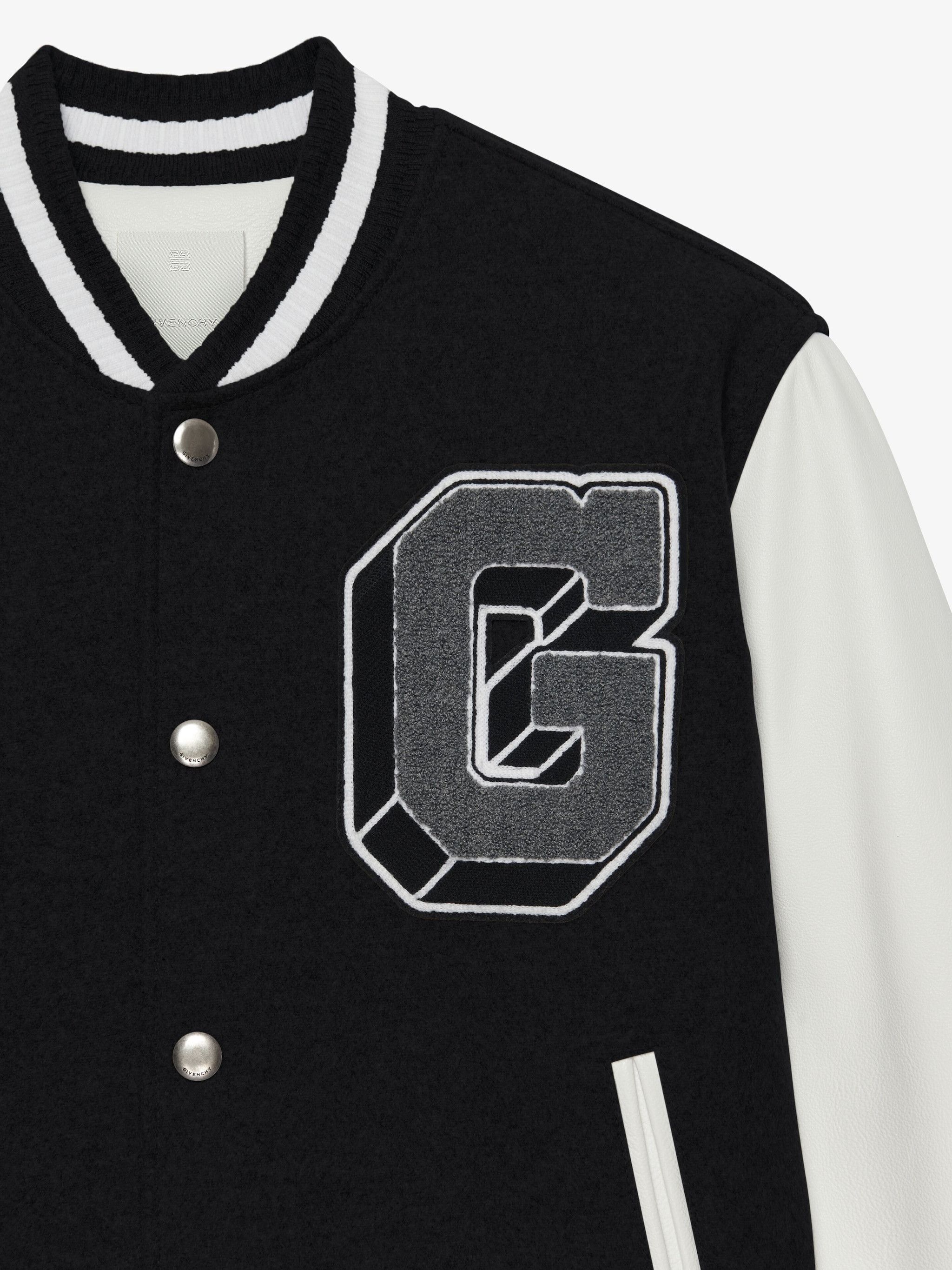 Givenchy o1srvl11e1124 Jacket in Black & White Size US XL / EU 56 / 4 - 2 Thumbnail