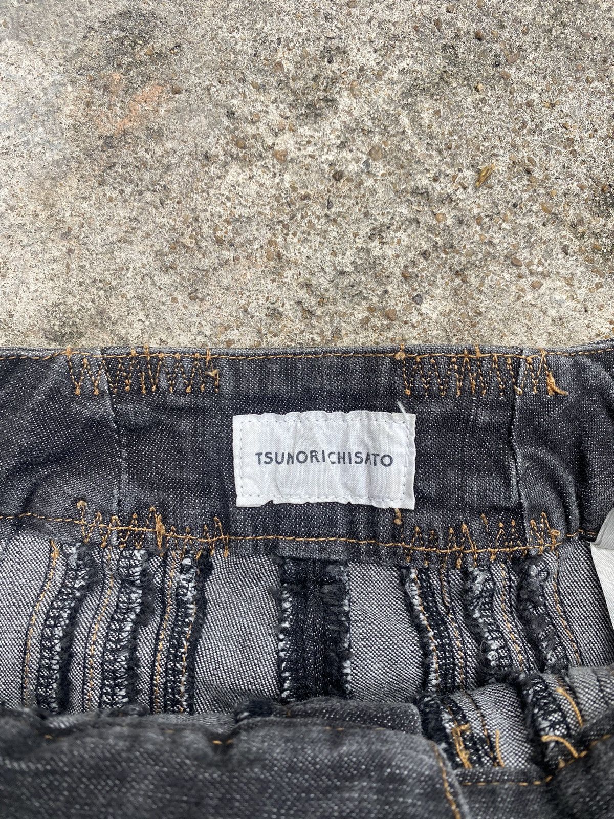 Issey Miyake 💸BINDINGOFFER💸Tsumori Chisato Issey Diffrent Pocket Jeans Size US 26 / EU 42 - 6 Thumbnail