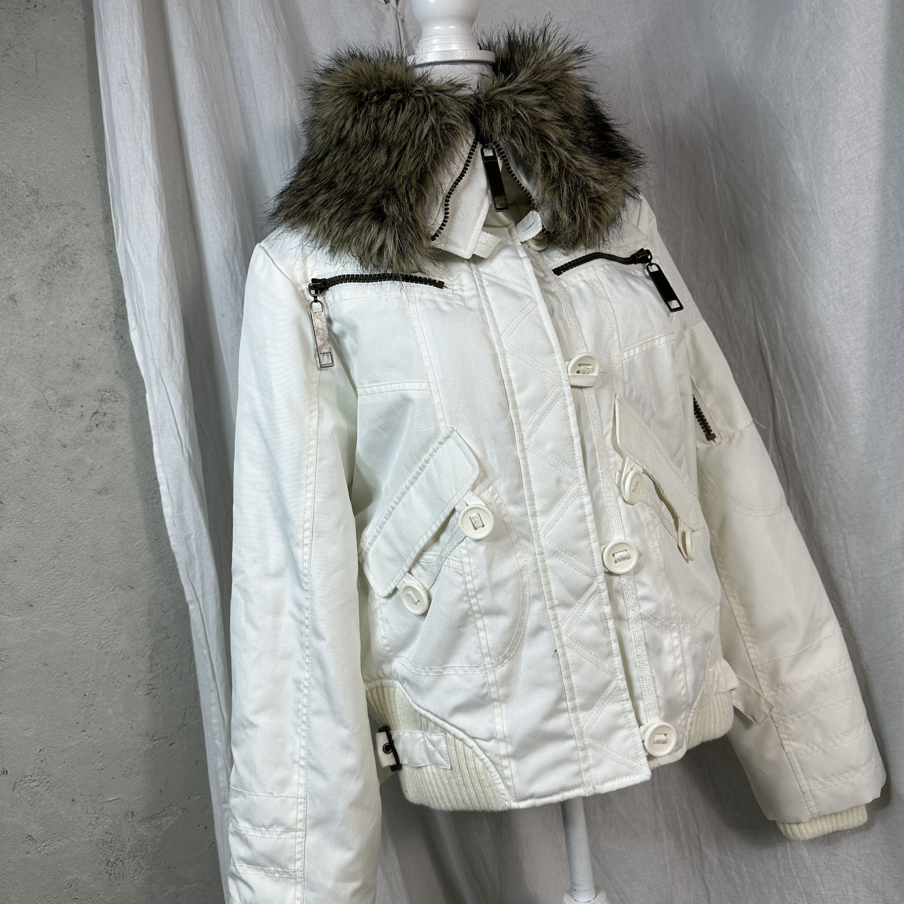Vintage Bomber jacket 00s Size XL / US 12-14 / IT 48-50 - 8 Thumbnail