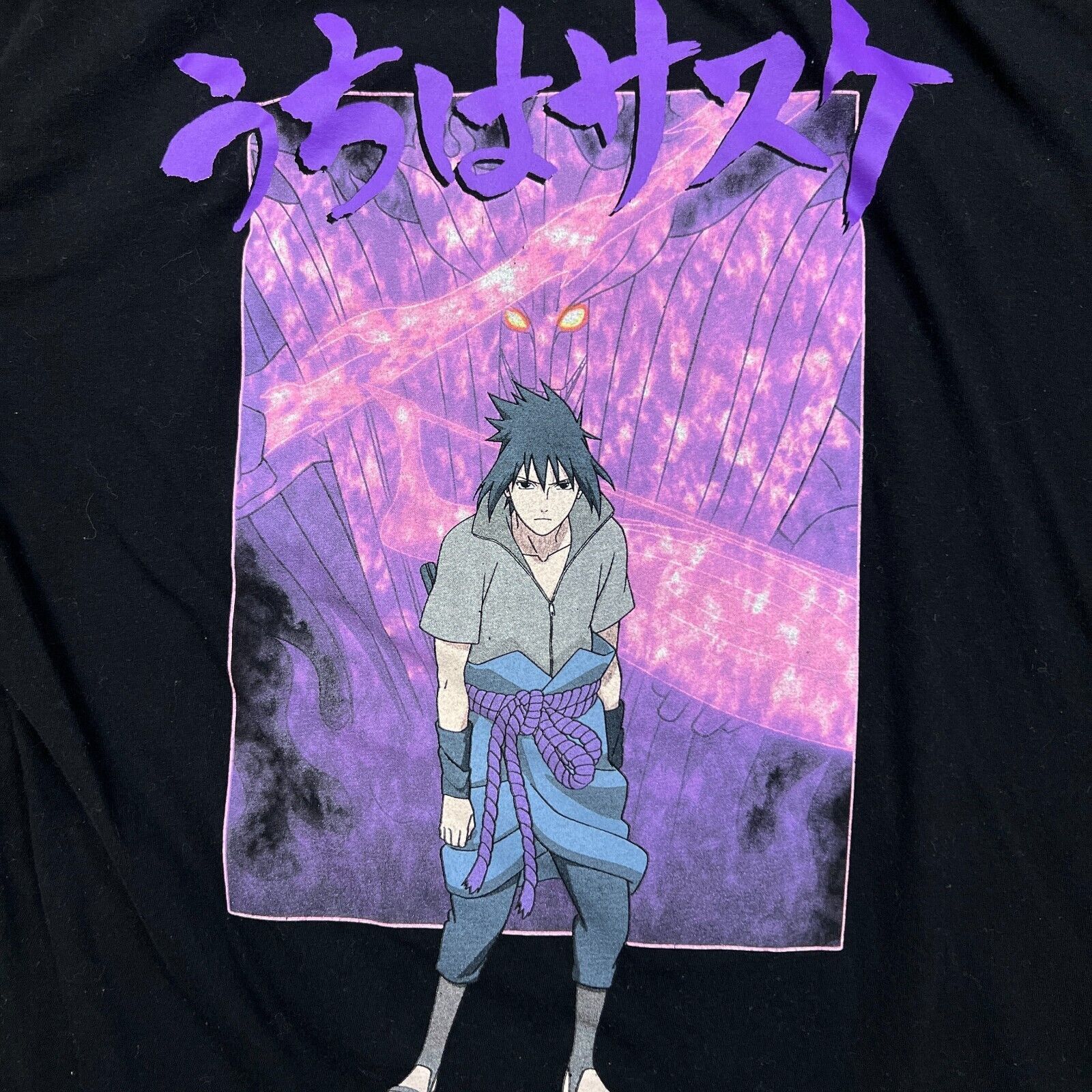 Anime × Vintage Vintage 2007 Naruto Shippuden T Shirt Large Sasuke Anime Tee Size US L / EU 52-54 / 3 - 5 Thumbnail