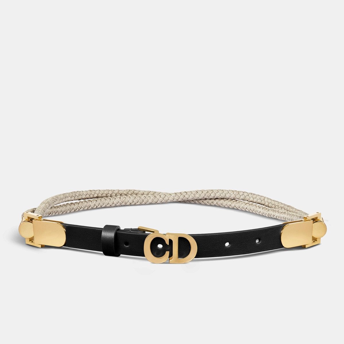Dior o1bcso1str0126 Size:OS/C'est Dior Belt in Black/Beige Size ONE SIZE - 2 Thumbnail