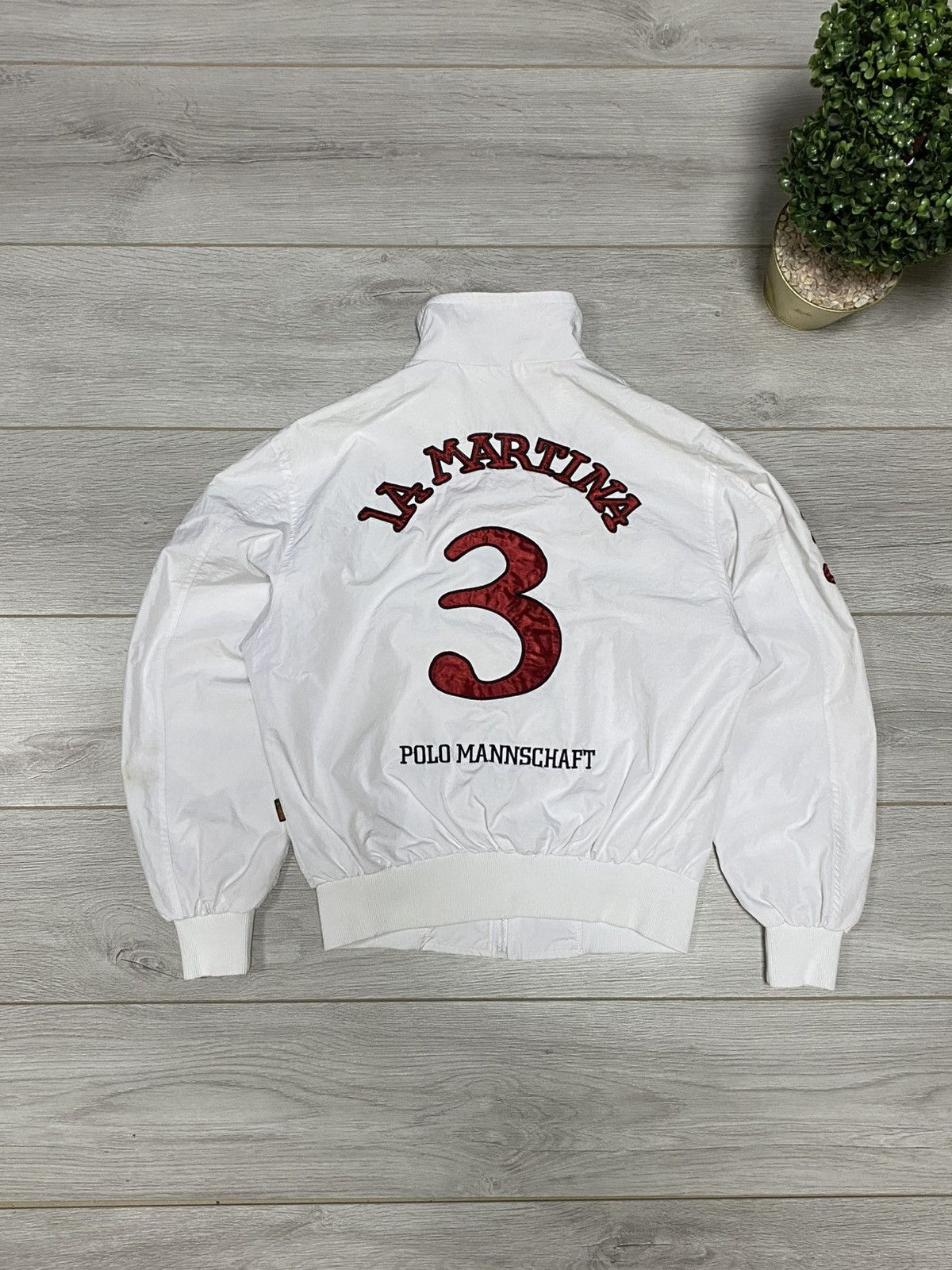 La Martina La Martina Porsche spell big logo windbreaker cropped eb0 Size US S / EU 44-46 / 1 - 4 Thumbnail