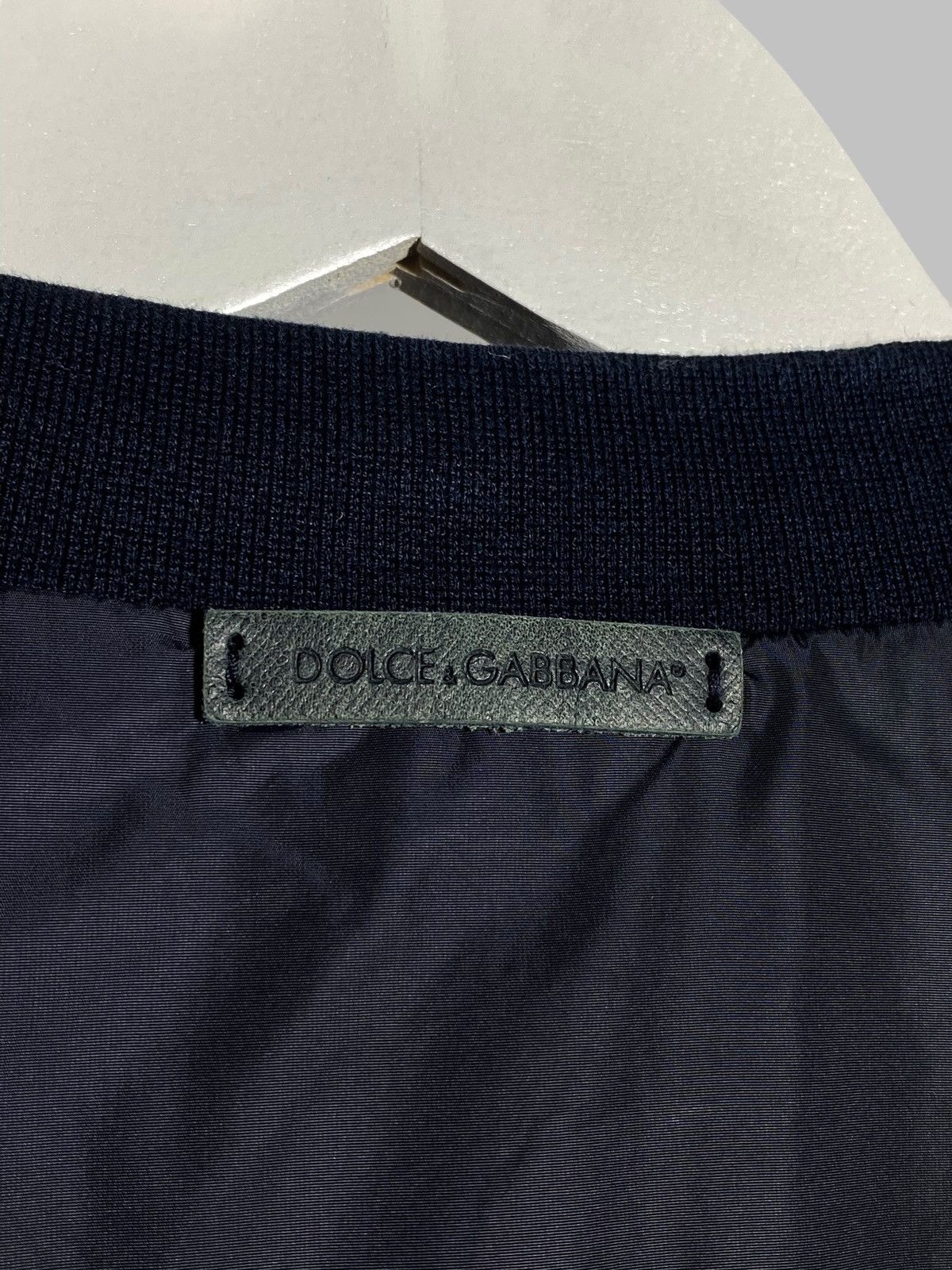 Dolce & Gabbana Dolce Gabbana Designers Patch Logo Nylon Bomber Jacket Size US M / EU 48-50 / 2 - 3 Thumbnail