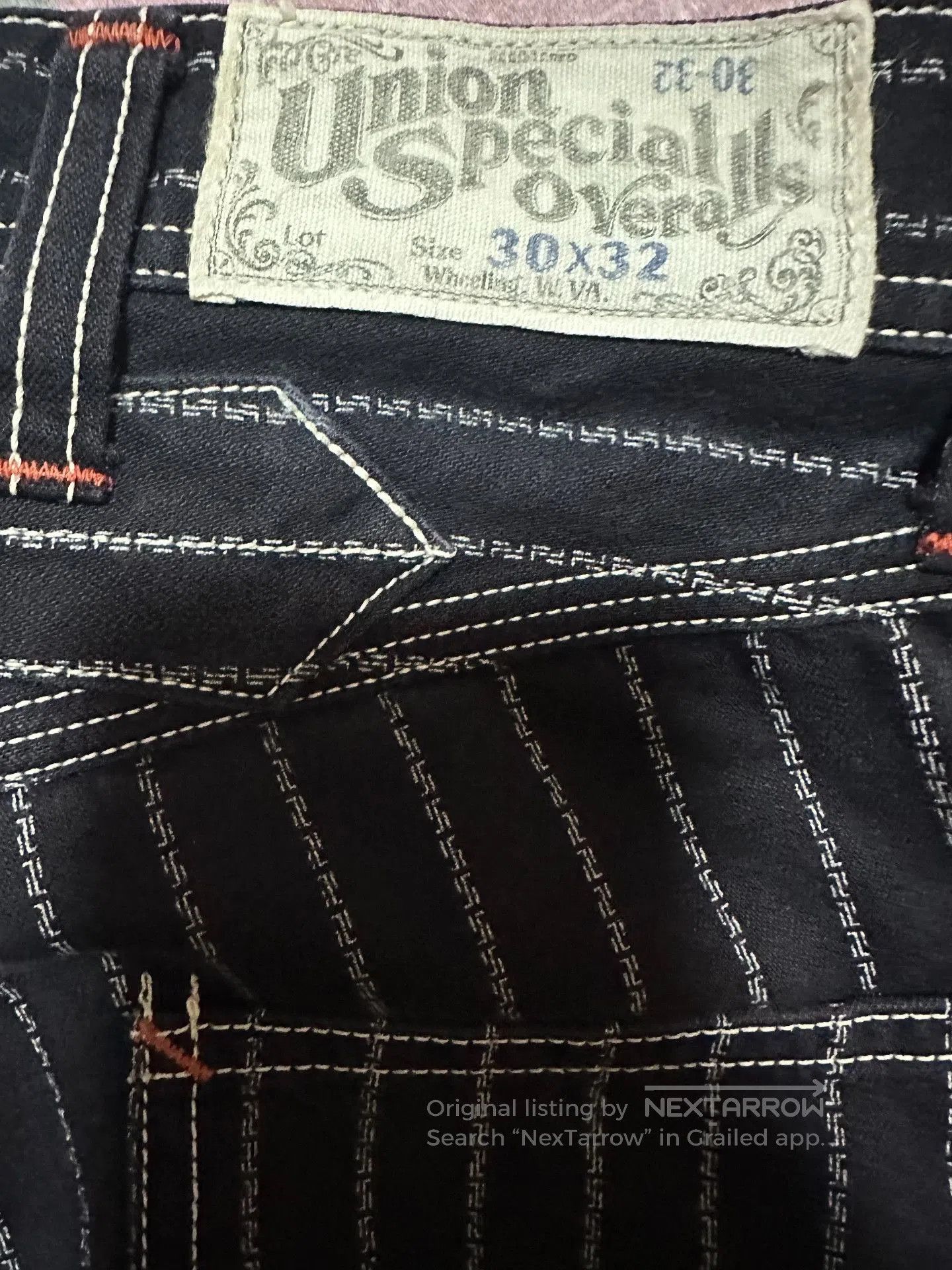 Freewheelers Freewheelers Miner's Work Pants W30. Size US 30 / EU 46 - 3 Thumbnail