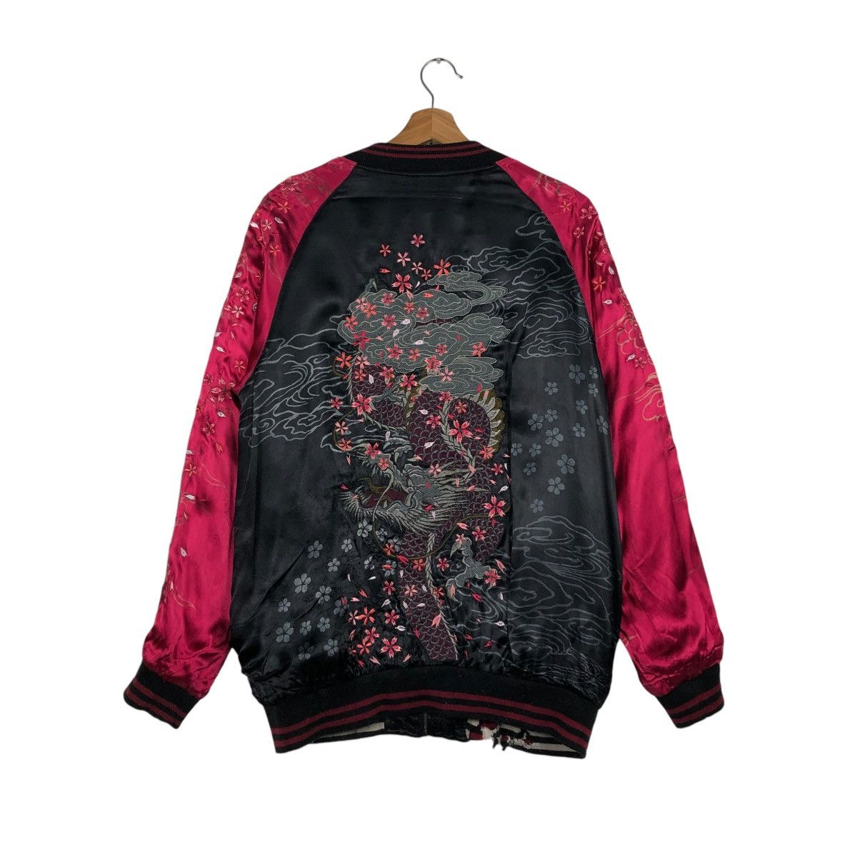Japanese Brand 🔥VINTAGE REVERSIBLE JACKET SUKAJAN SOVEINER EMBROIDERRED Size US M / EU 48-50 / 2 - 17 Thumbnail