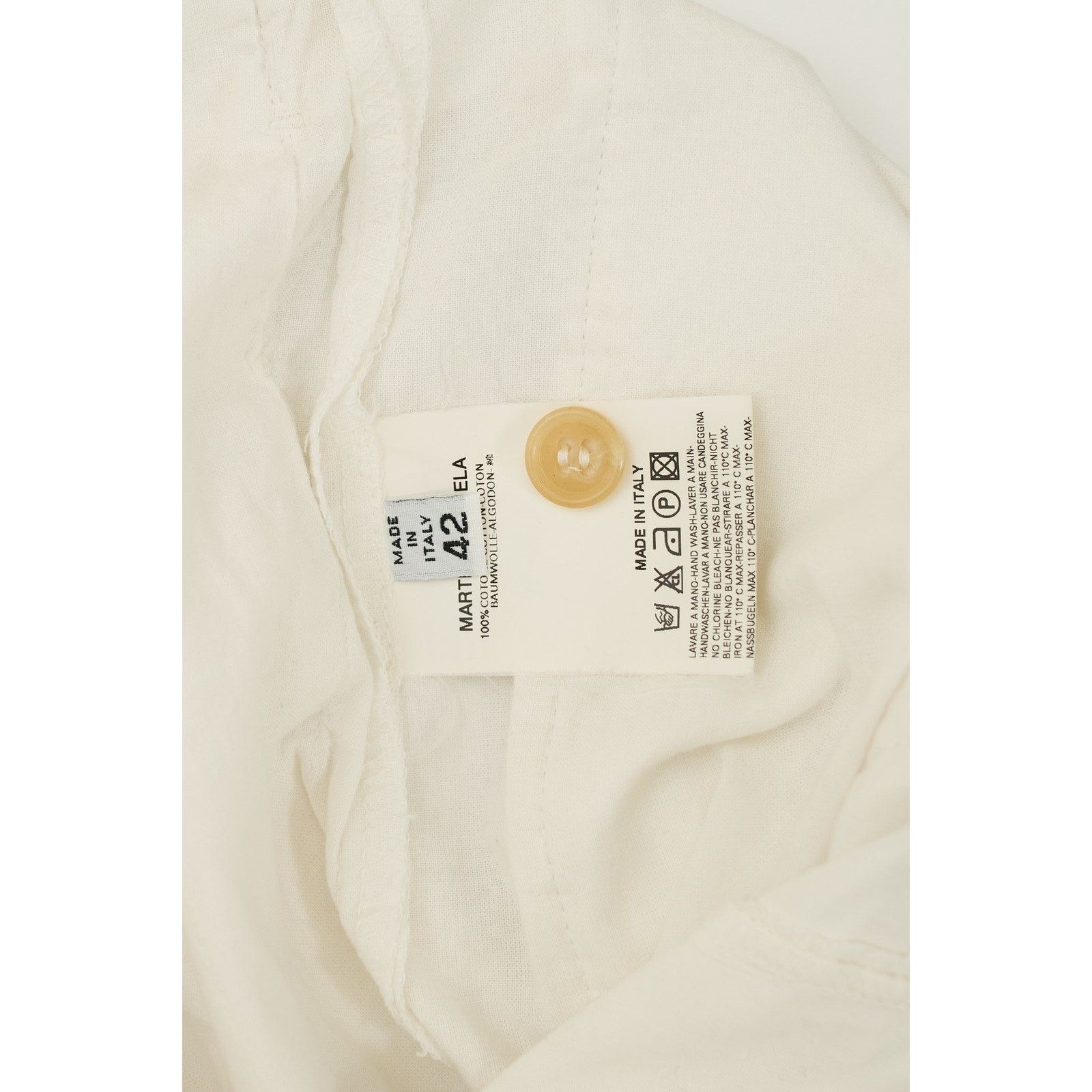 Maison Margiela S/S 2003 White Label White Trousers Size 28" / US 6 / IT 42 - 4 Thumbnail