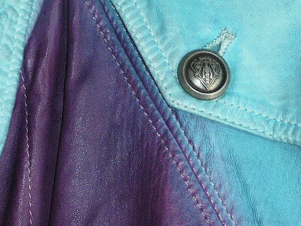 Gucci Gucci SS09 Gradient Leather Biker Jacket Size US M / EU 48-50 / 2 - 7 Thumbnail