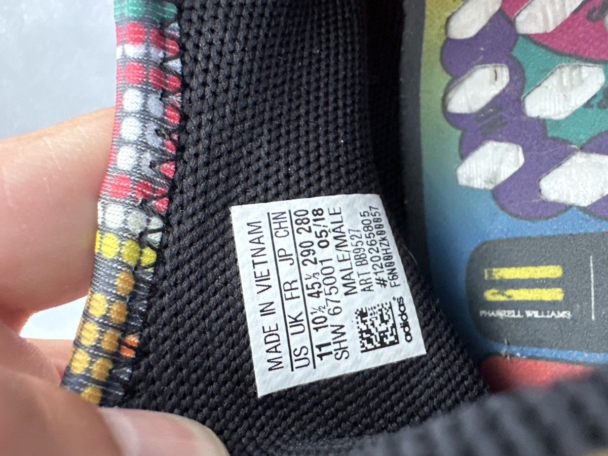 Adidas × Pharrell Adidas NMD Hu solar red Size US 11 / EU 44 - 5 Thumbnail