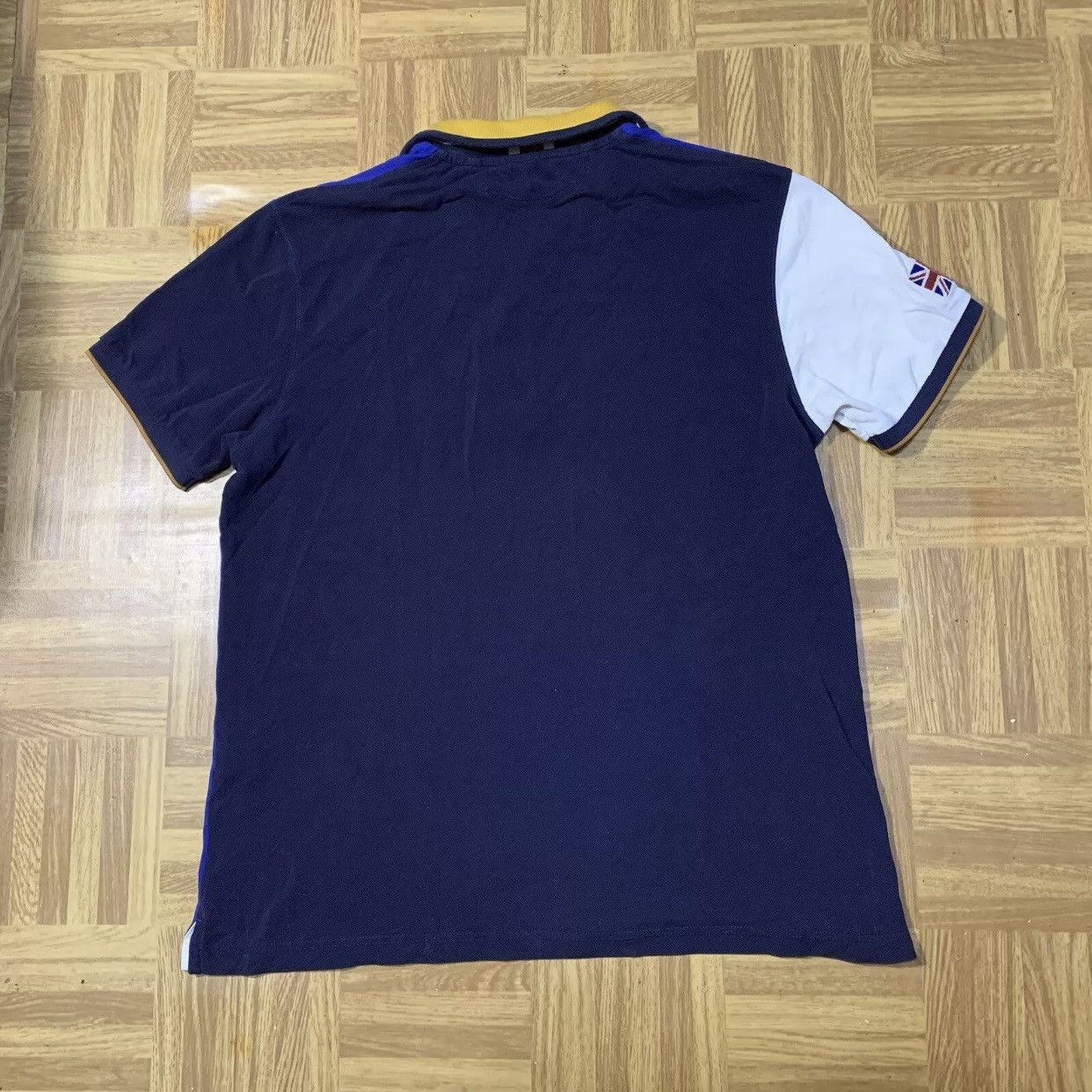 Hackett Hackett London Polo Big Logo Oxford Boat Race Size XL Blue Size US XL / EU 56 / 4 - 4 Thumbnail