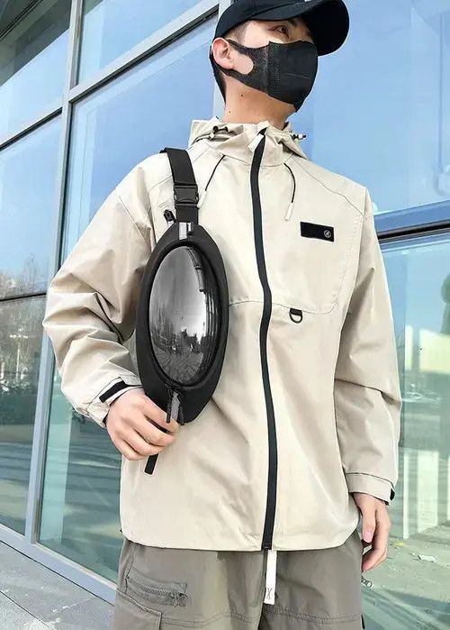 VIBE Clear Panel Waist Bag - See-Through Design Size ONE SIZE - 7 Thumbnail