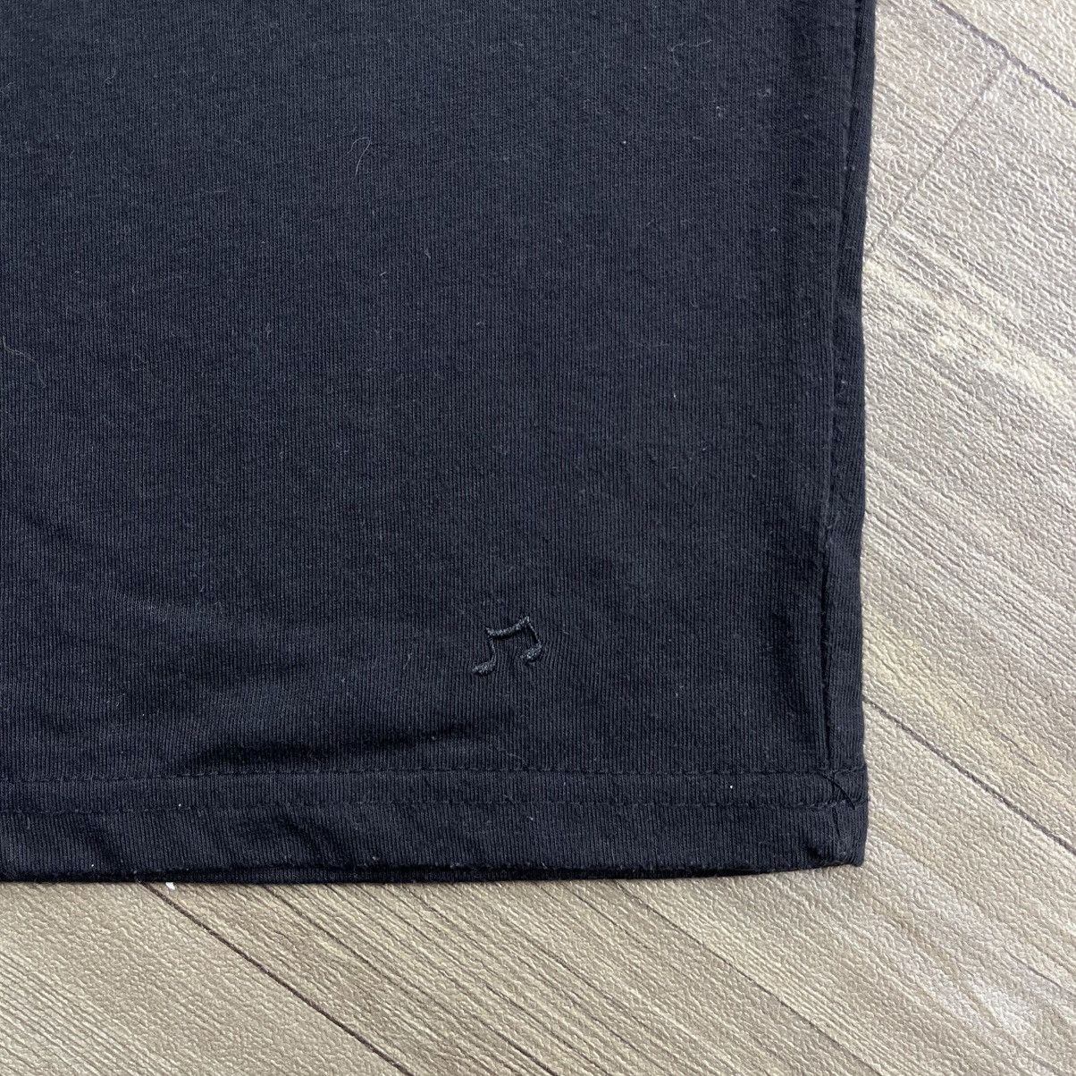 Number (N)ine 2000s Number (N)ine Denim Basic Black Tee Japanese Brand Y2K Size US L / EU 52-54 / 3 - 9 Thumbnail