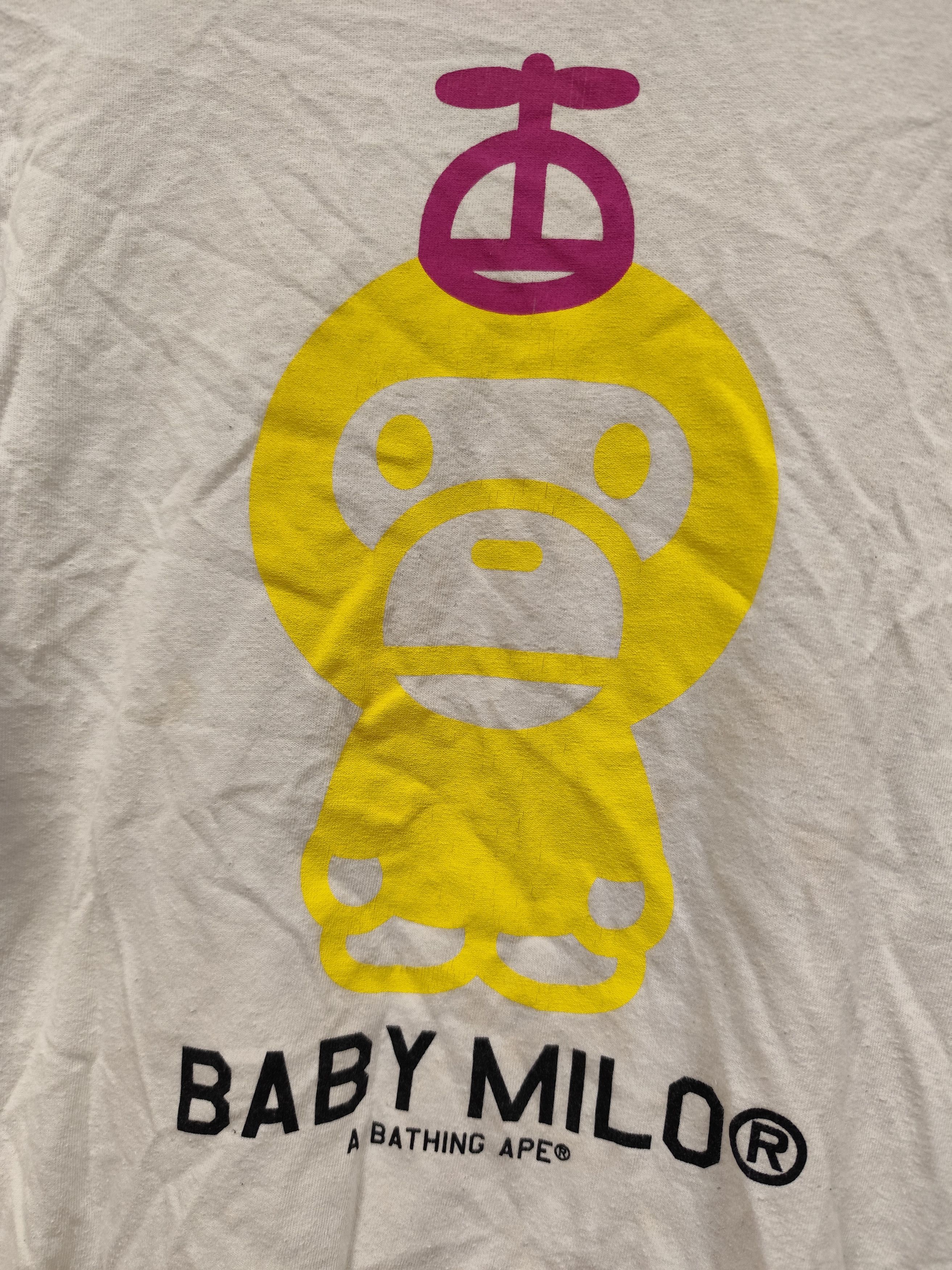 Bape Baby Milo Ringer Tee Size US S / EU 44-46 / 1 - 3 Thumbnail