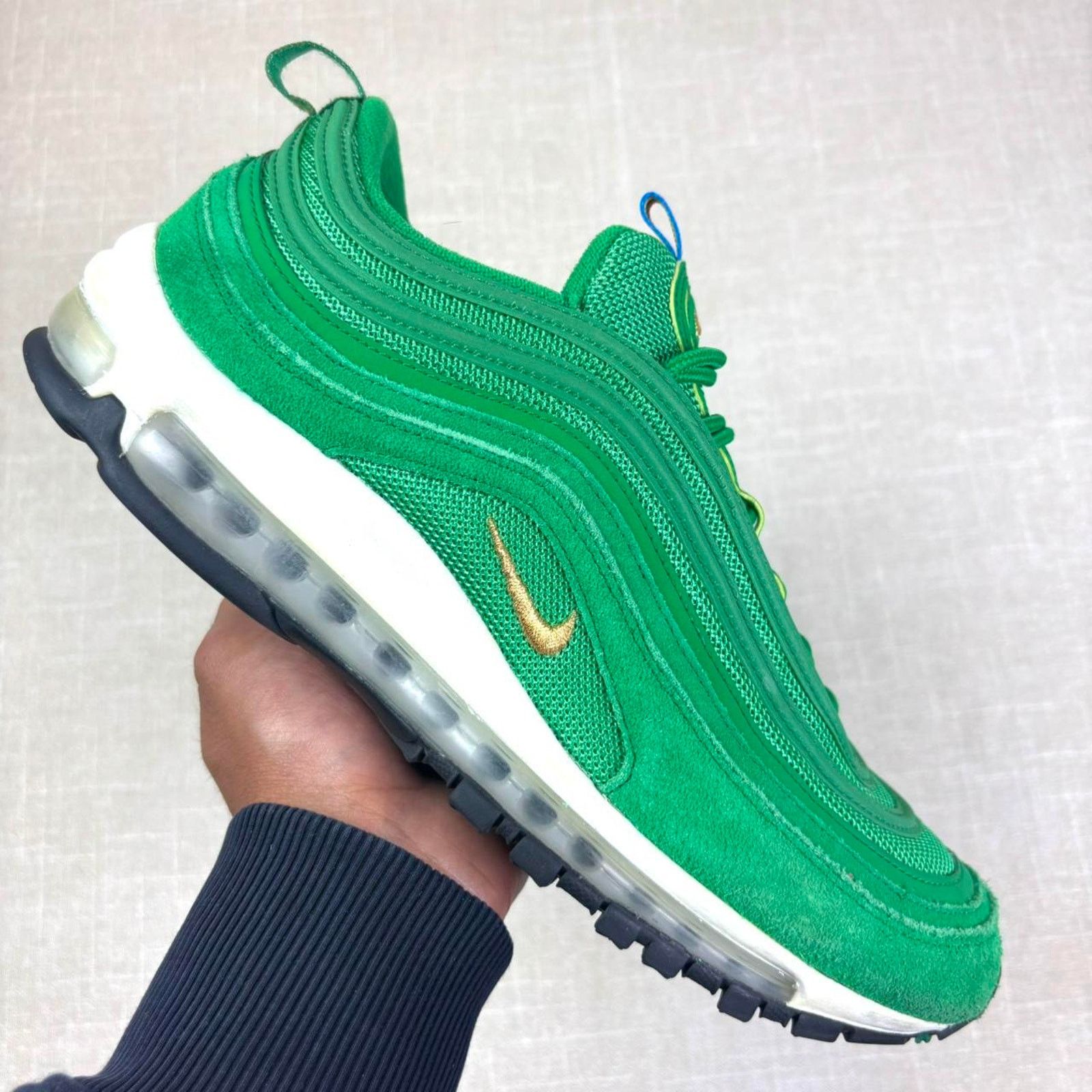 Nike 🍀 2020 Nike Air Max 97 “Lucky Green” 10M Size US 10 / EU 43 - 1 Thumbnail