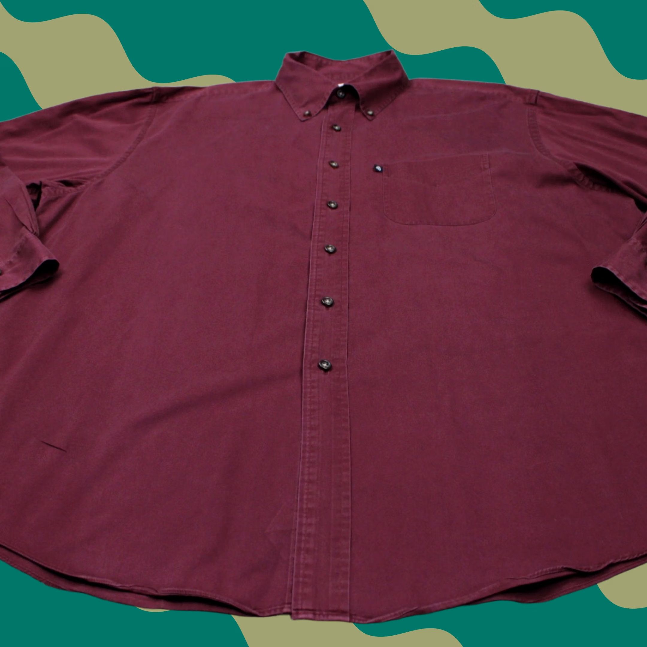 Brooks Brothers Brooks Brothers 346 Shirt Mens XL Red Button-Up Long Sleeve Cotton Classic Preppy Collection - Mens XL Red Button-Up Shirt Size US XL / EU 56 / 4 - 1 Thumbnail
