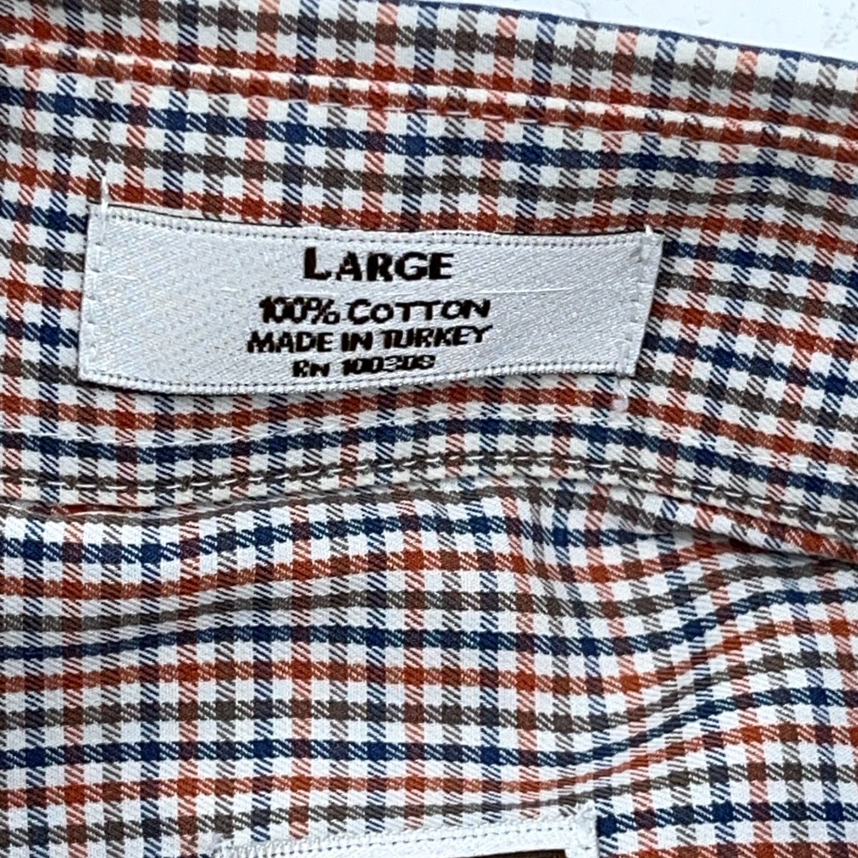 Peter Millar Peter Millar Shirt Men L Button-Up Red Check Dress Casual Modern Vintage No Size US L / EU 52-54 / 3 - 4 Thumbnail