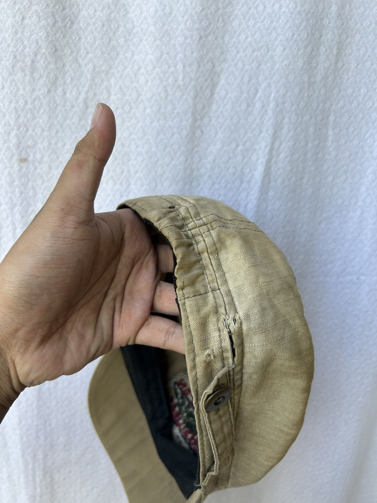 If Six Was Nine × Japanese Brand × Le Grande Bleu (L.G.B.) American inside46 distressed patch style hats Size ONE SIZE - 6 Thumbnail