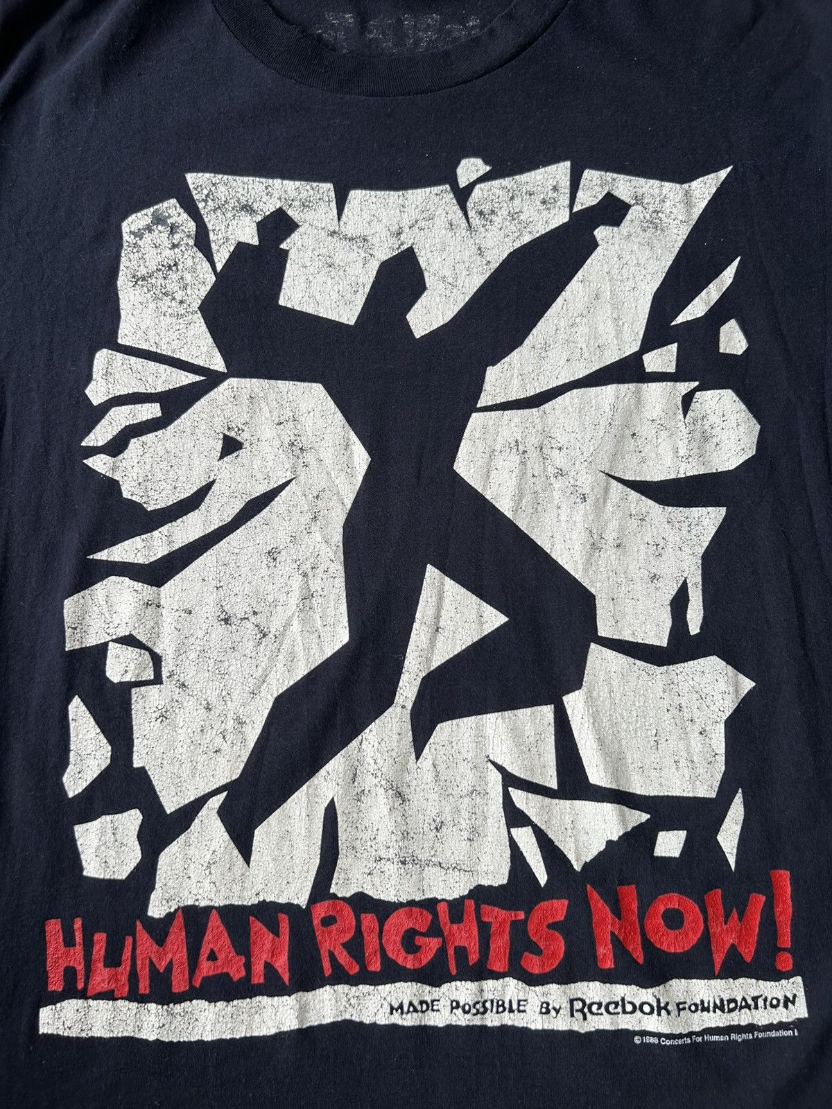 Reebok × Vintage Concerts For Human Rights Foundation World Tour 1988 Size US M / EU 48-50 / 2 - 7 Thumbnail