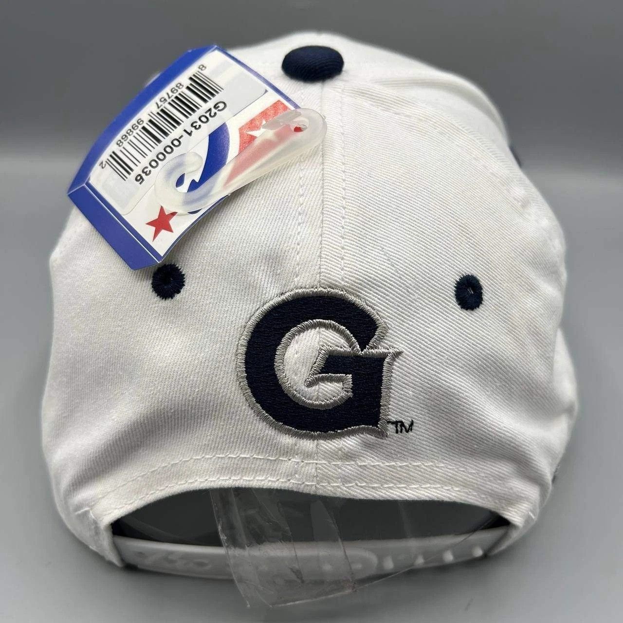 The Game Vintage Hoyas Georgetown University Hat Men NCAA Snap Back Size ONE SIZE - 3 Thumbnail