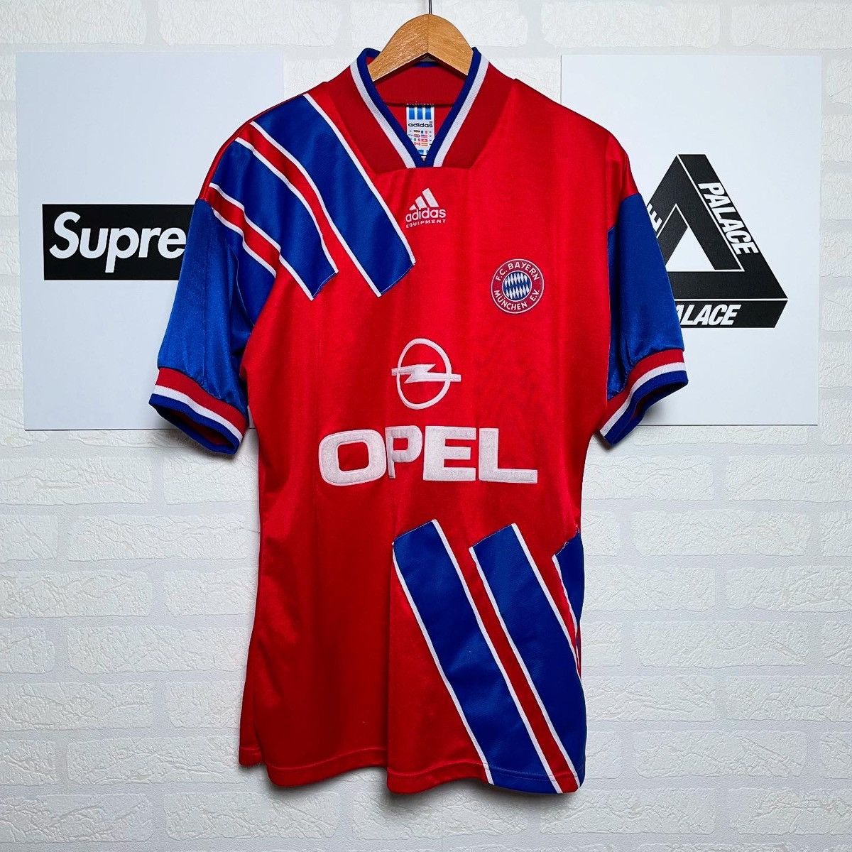 Adidas Vintage BAYERN MUNICH 1993/95 adidas Football Jersey Rare Size US M / EU 48-50 / 2 - 1 Thumbnail