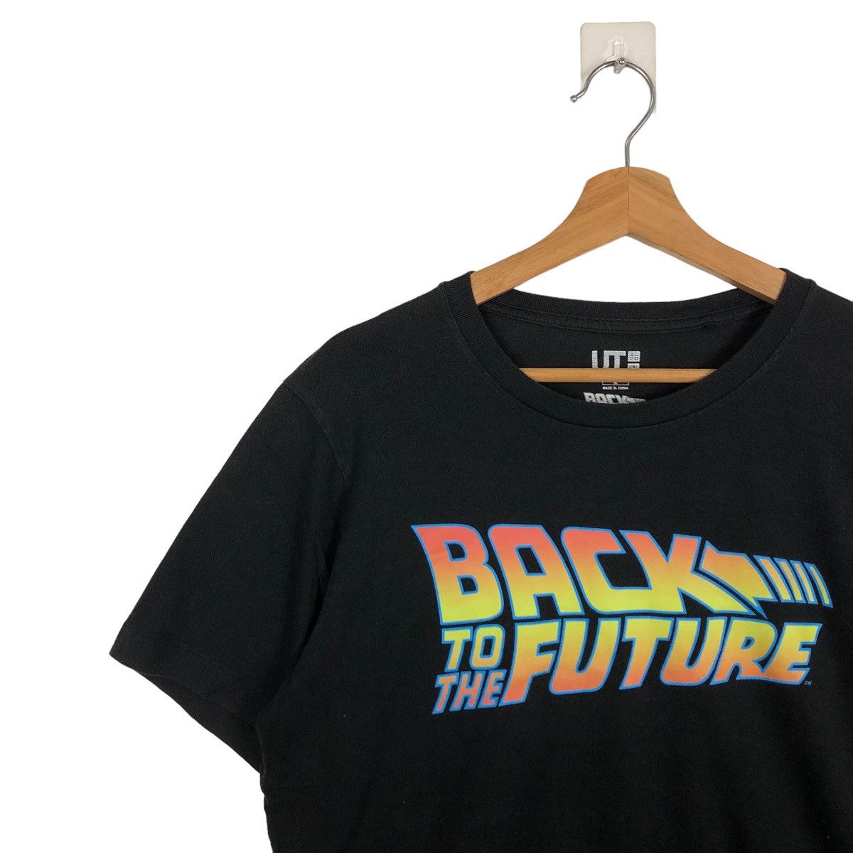 Japanese Brand VINTAGE MOVIE T-SHIRT BACK TO THE FUTURE BIG LOGO Size US L / EU 52-54 / 3 - 6 Thumbnail