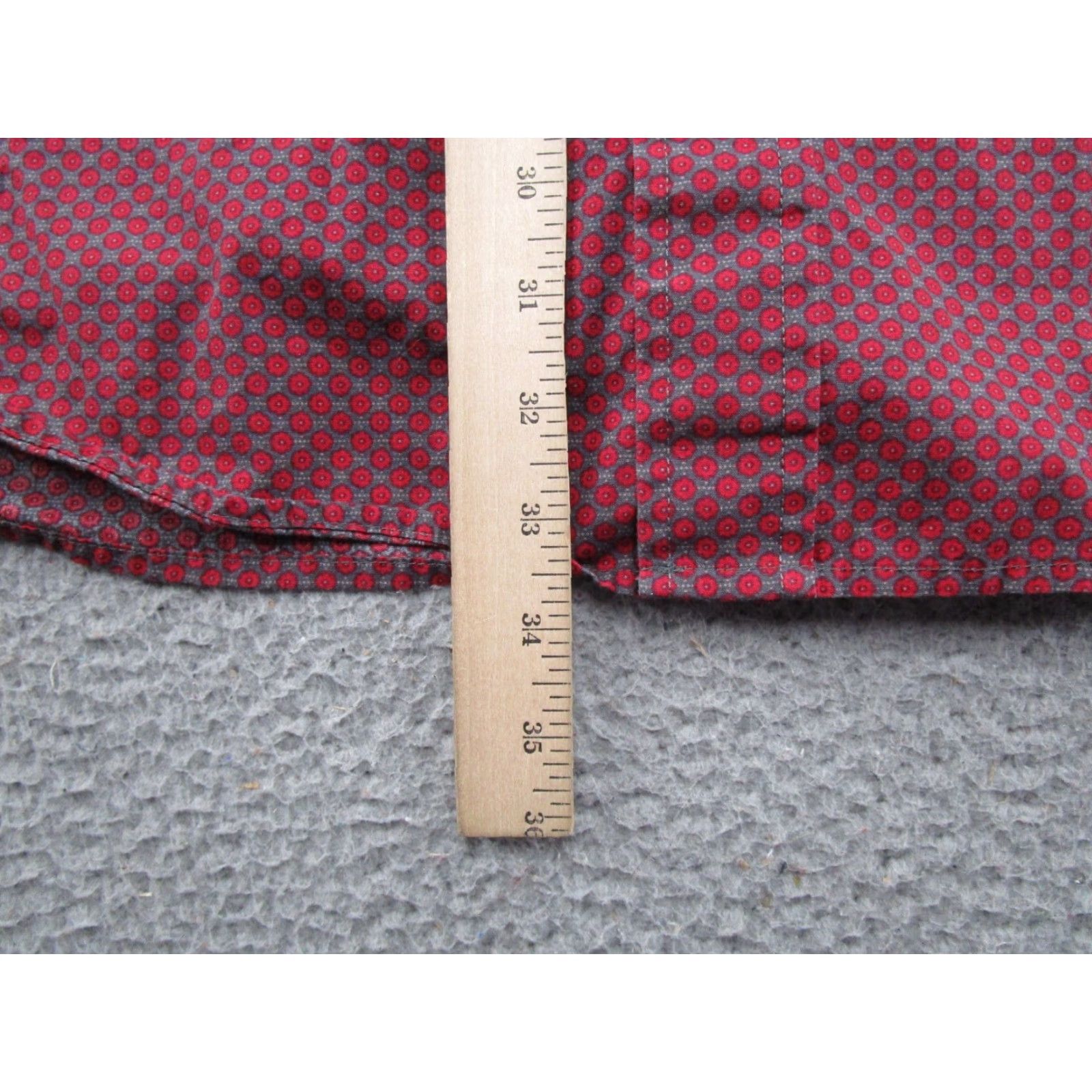 Stetson Stetson Shirt Mens XL Red Floral Western Wear Button Up Cowboy Casual Size US XL / EU 56 / 4 - 6 Thumbnail