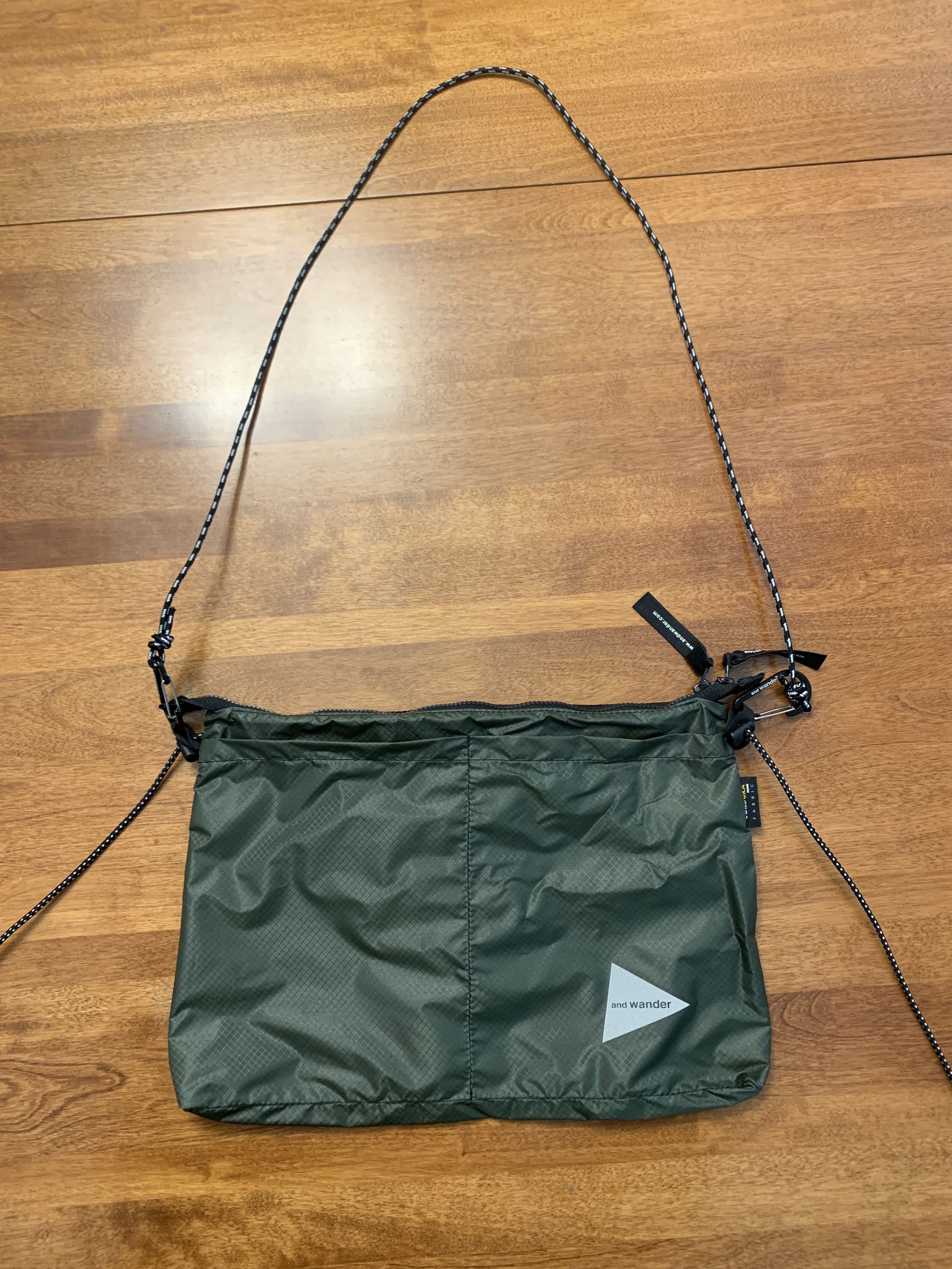 And Wander And Wander Sil Sacoche Bag Khaki Size ONE SIZE - 3 Thumbnail
