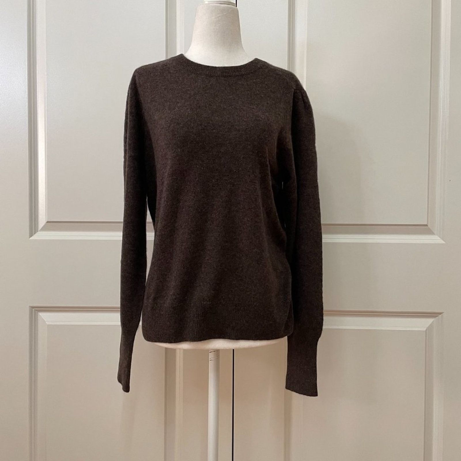 360Cashmere 360 Cashmere Melany Sweater in Dark Brown Size L / US 10 / IT 46 - 1 Thumbnail