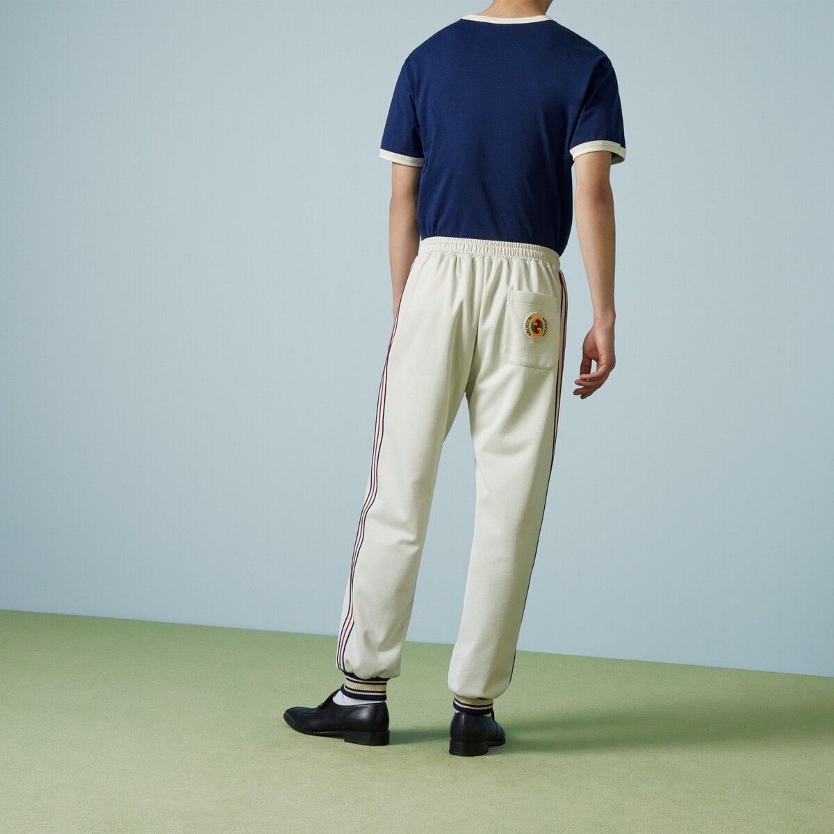 Gucci o1s1wg110925 Technical Jersey Jogging Pant in Multicolor Size US 34 / EU 50 - 6 Thumbnail