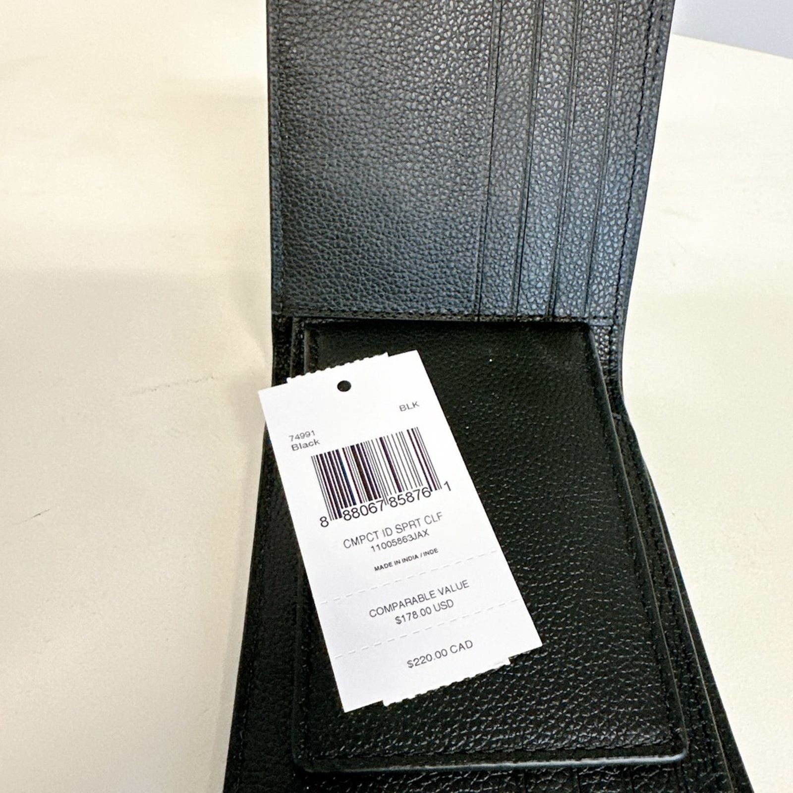 Coach Coach 74991 3 In 1 Wallet IN Black Size 36 - 7 Thumbnail