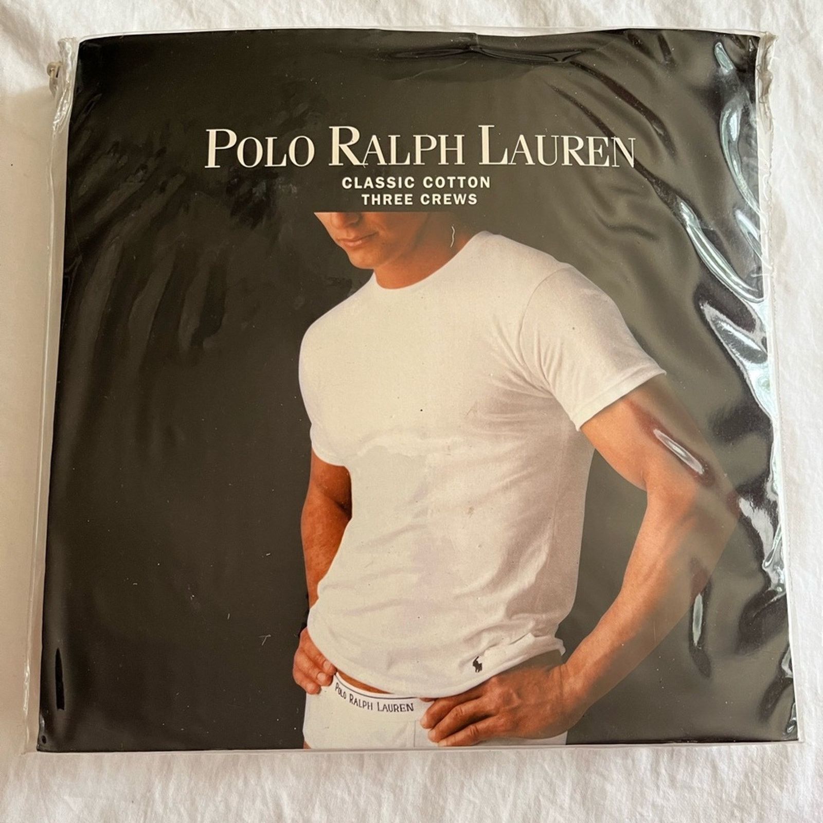 Polo Ralph Lauren VTG NWT Polo Ralph Lauren Shirts 3pc Black Crew Neck Size L Size US L / EU 52-54 / 3 - 1 Thumbnail