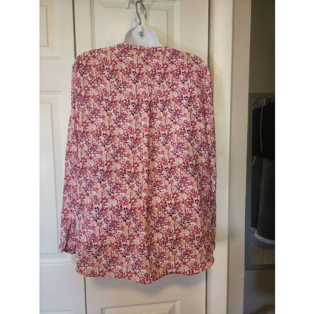 Other Floral Print Blouse Size L / US 10 / IT 46 - 3 Thumbnail