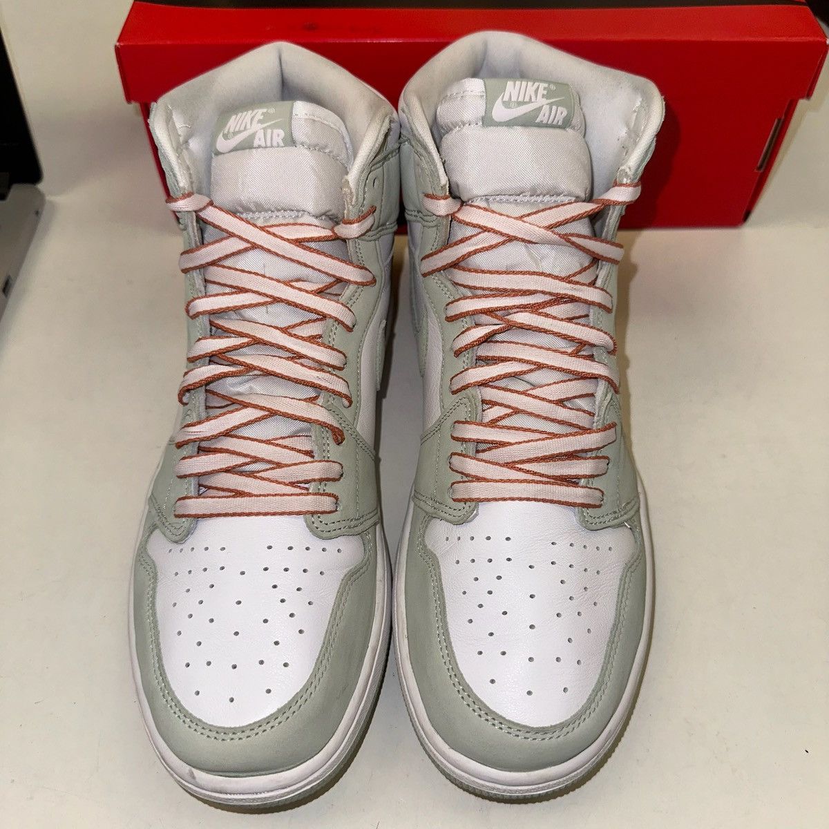 Jordan Brand Size 12W (10.5M) - Air Jordan 1 Retro OG High Seafoam Size US 12 / IT 42 - 4 Thumbnail