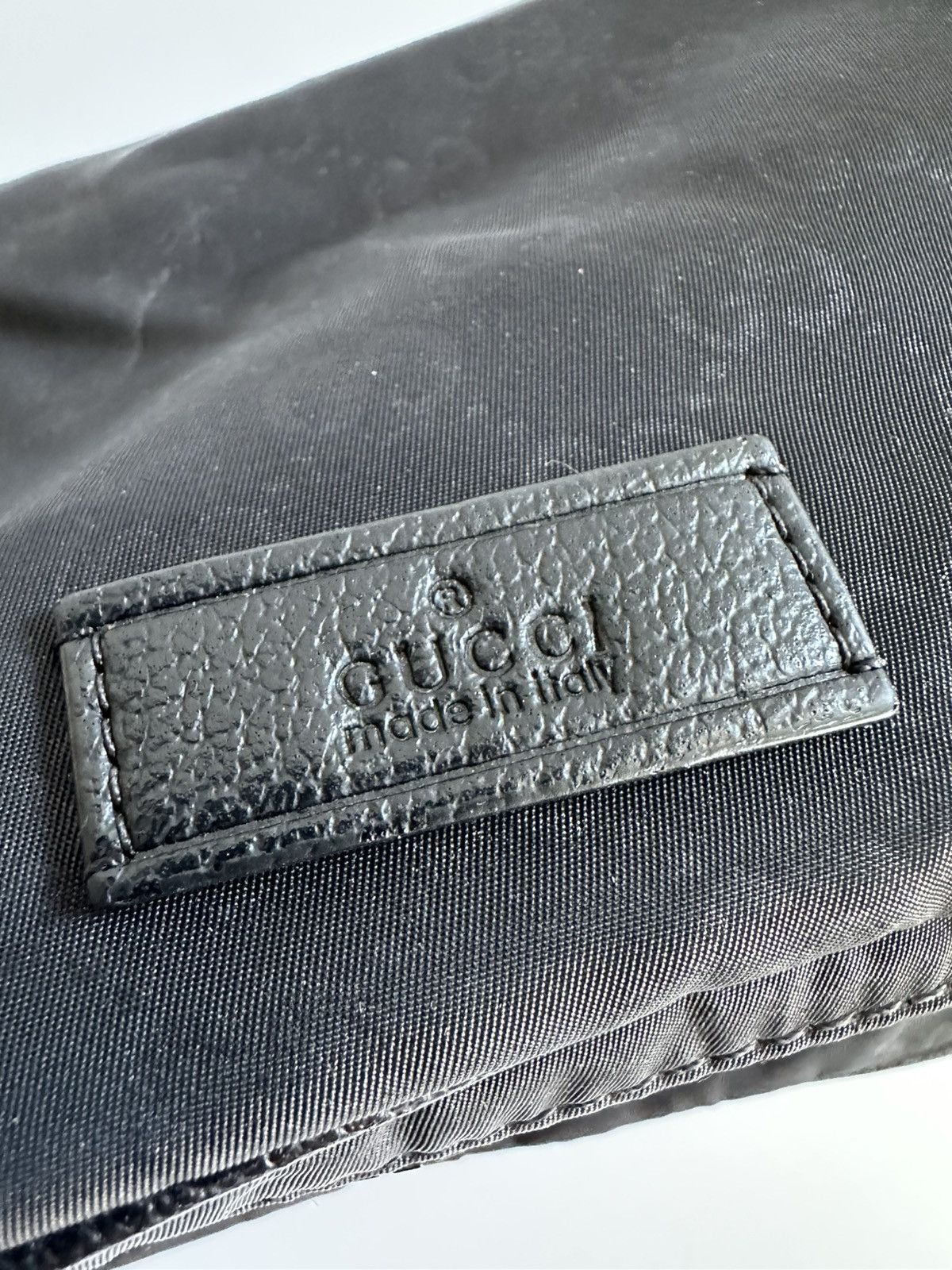 Gucci GUCCI 449182 Black GG Nylon Unisex Belt Bag Waist Size ONE SIZE - 2 Thumbnail