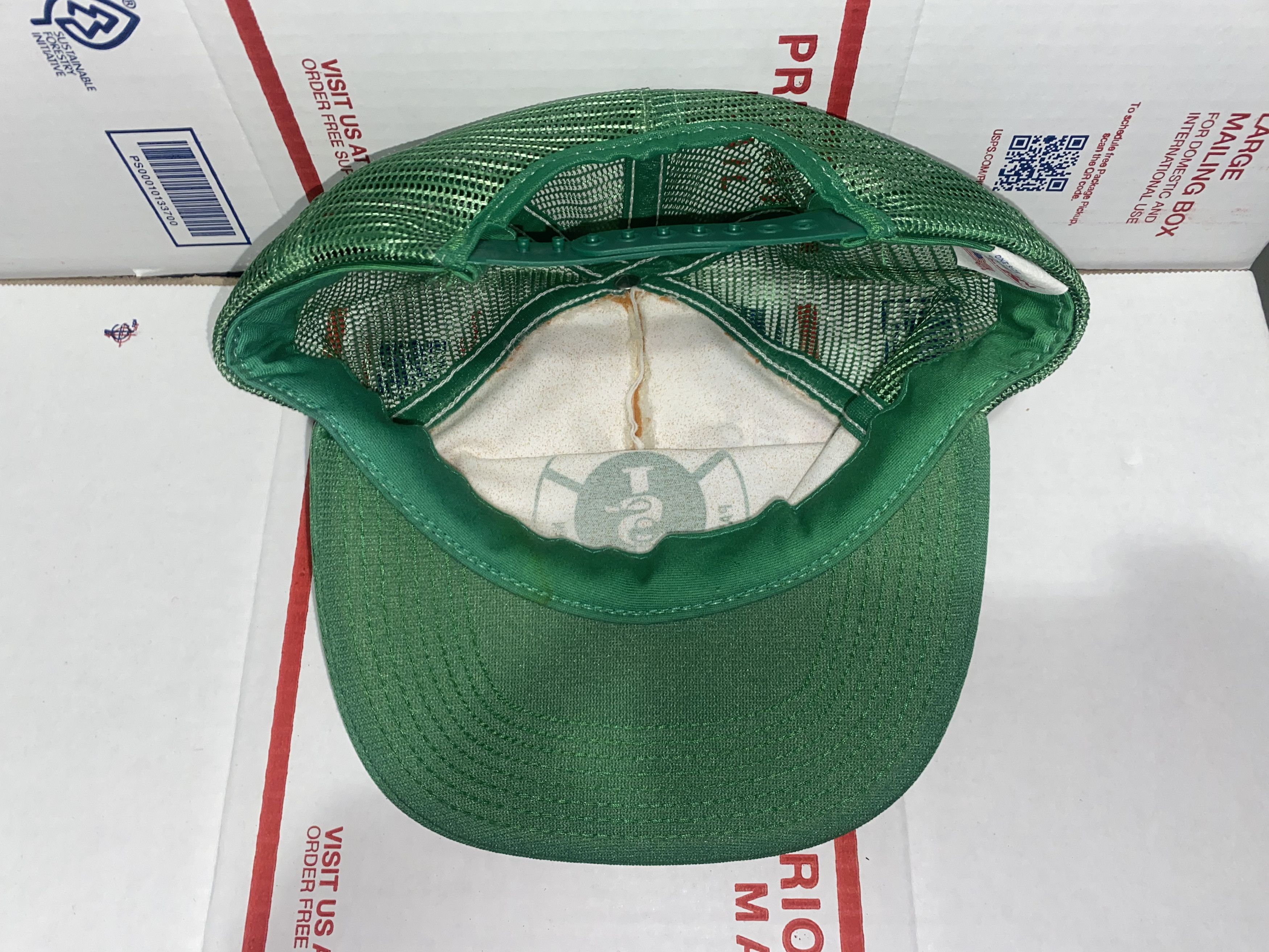 Vintage vtg Snapback Hat mesh Trucker Cap ISI Kentucky Company Brand Size ONE SIZE - 4 Thumbnail