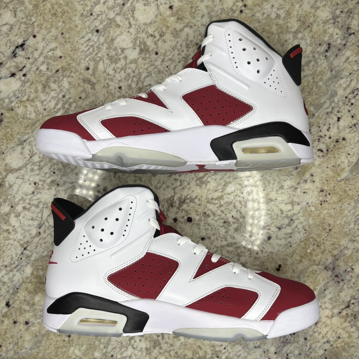 Jordan Brand Size 14 - Jordan 6 Retro OG Carmine 2021 CLEAN W/Box Size US 14 / EU 47 - 3 Thumbnail