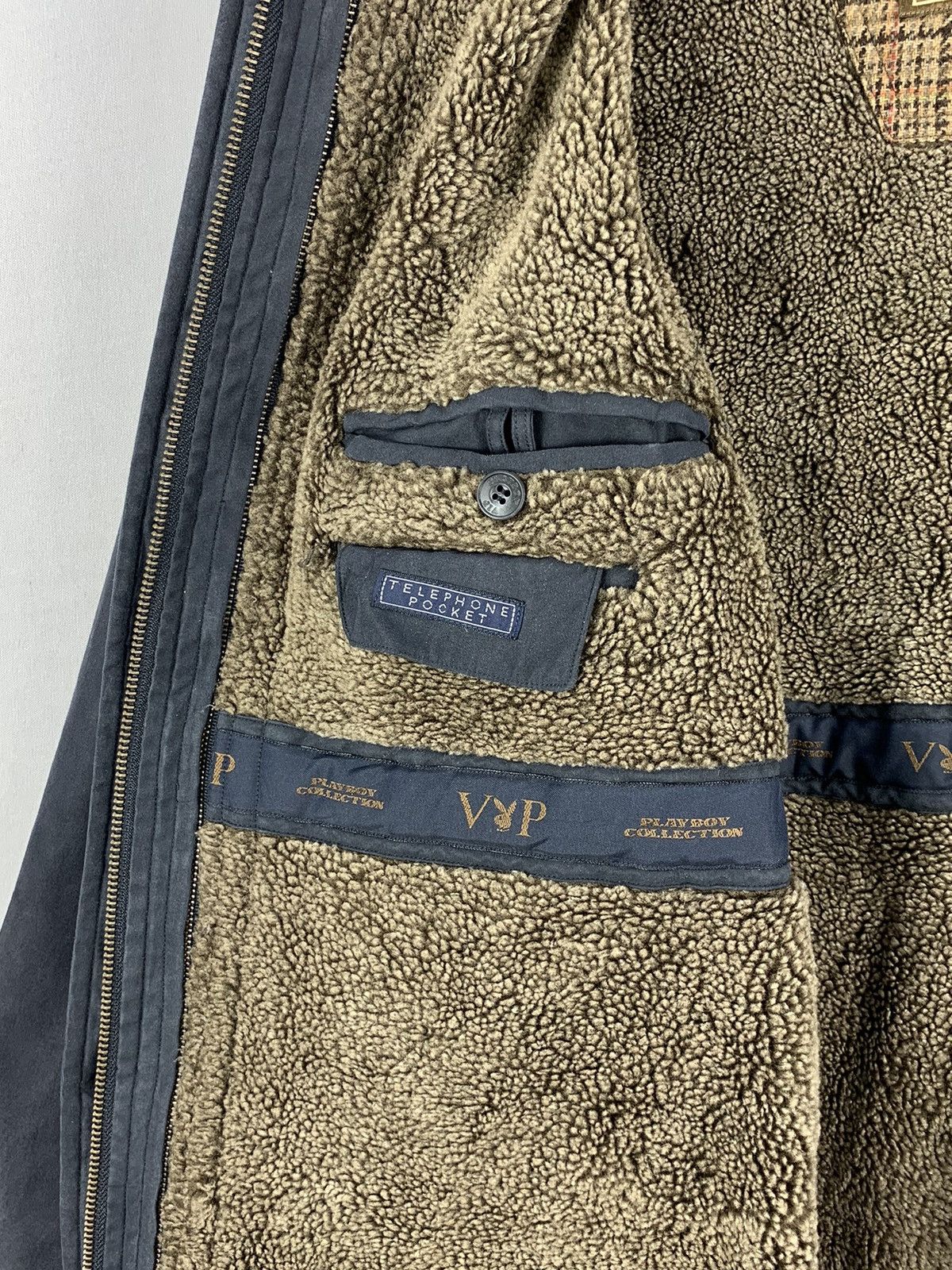 Playboy Vintage Playboy Collection Detachable Sherpa Zipper Jacket Size US L / EU 52-54 / 3 - 9 Thumbnail