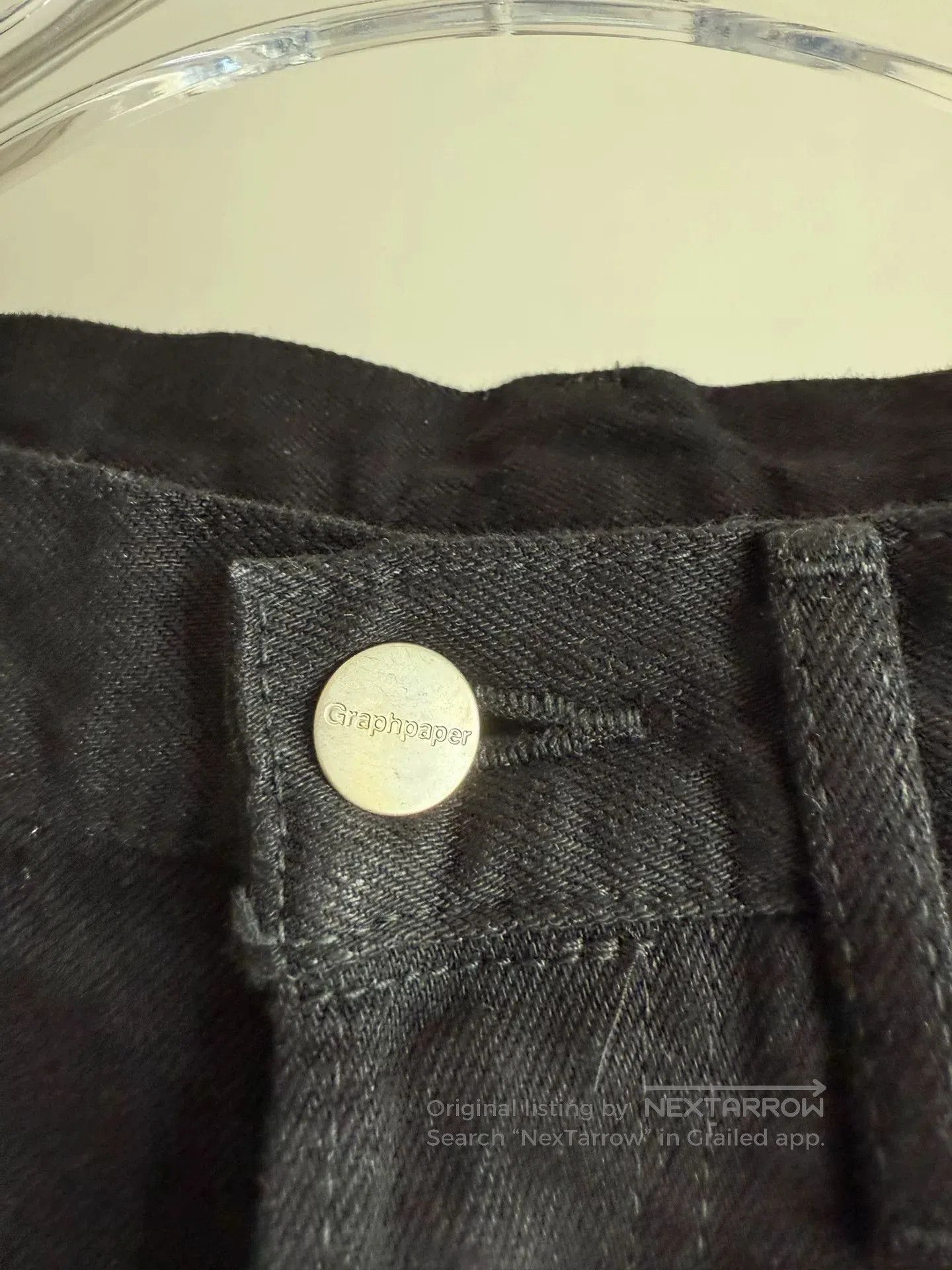 Graphpaper Japanese Black Denim Pants with Tag. Size US 28 / EU 44 - 3 Thumbnail