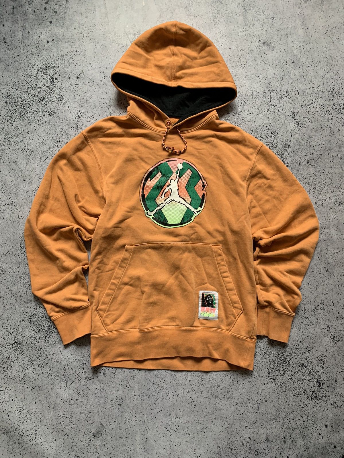 Jordan Brand Vintage Nike Jordan Boxy Hoodie Big Logo Basketball Y2K USA Size US S / EU 44-46 / 1 - 1 Thumbnail