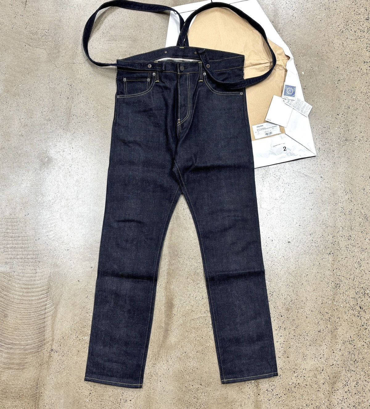 Visvim Visvim 19aw Travailler Braces Pants Unwashed Size US 36 / EU 52 - 3 Thumbnail