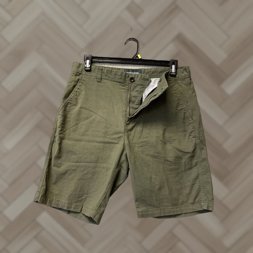 Rodd & Gunn Rodd & Gunn Chino Shorts - size 38 - Green - Solid Cotton Blend - Mens Size US 34 / EU 50 - 1 Thumbnail