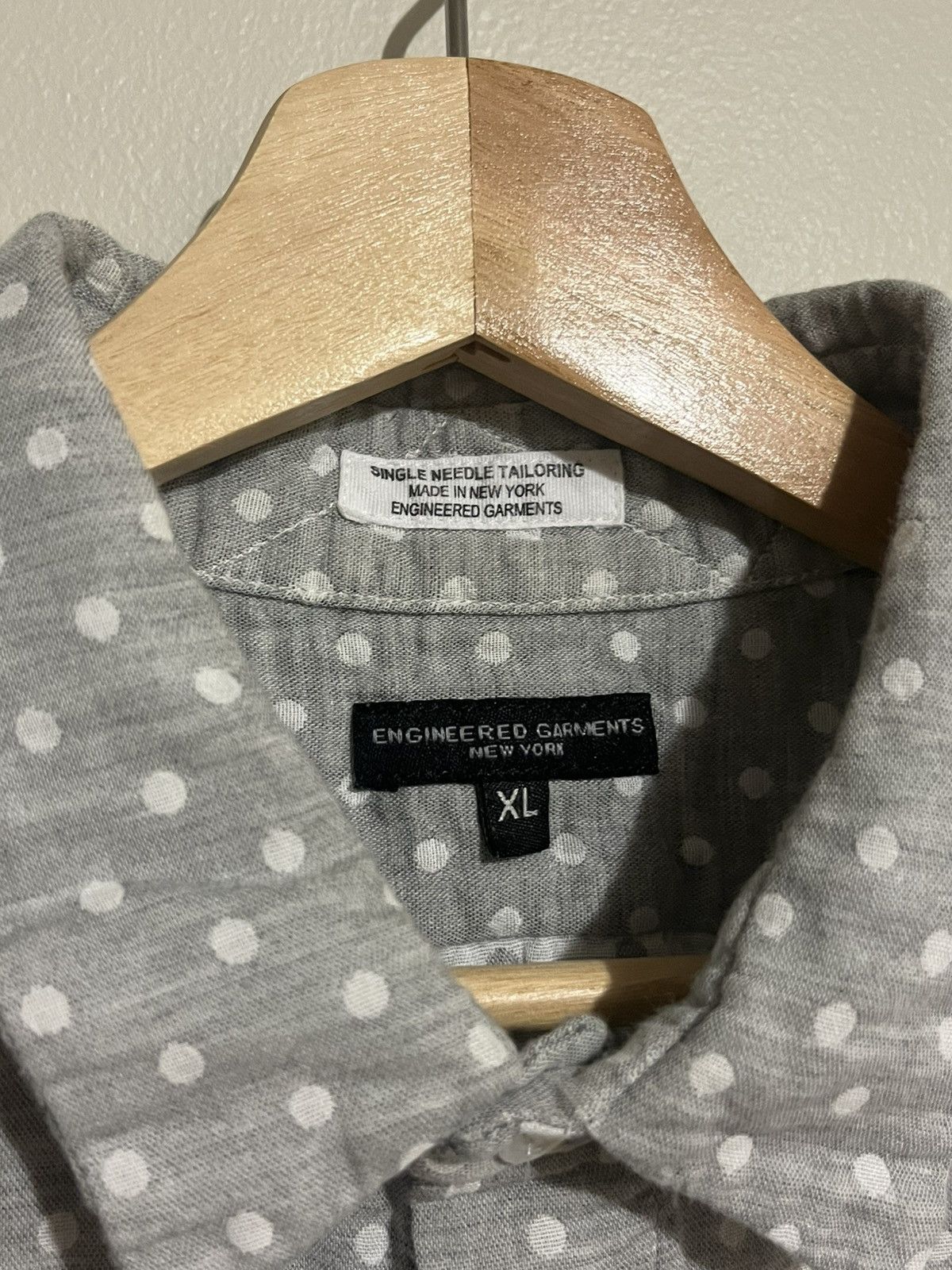 Engineered Garments Engineered Garments Polka Dot Button Up Shirt Size US XL / EU 56 / 4 - 2 Thumbnail