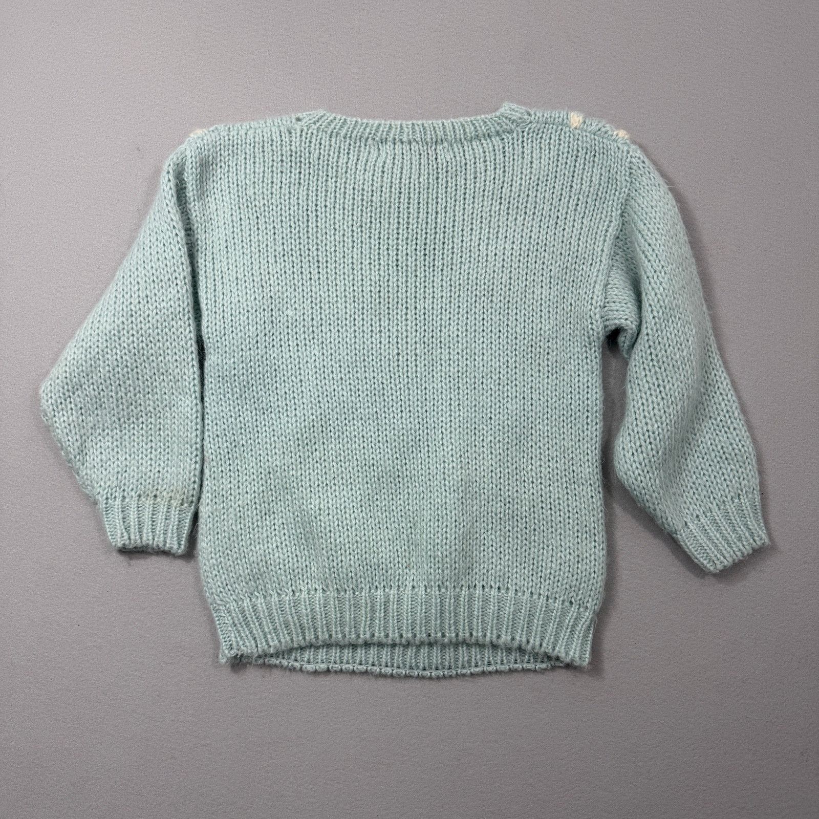 Vintage Vintage Chaus Sport Sweater Women's Small Teal Cable Knit Size S / US 4 / IT 40 - 6 Thumbnail