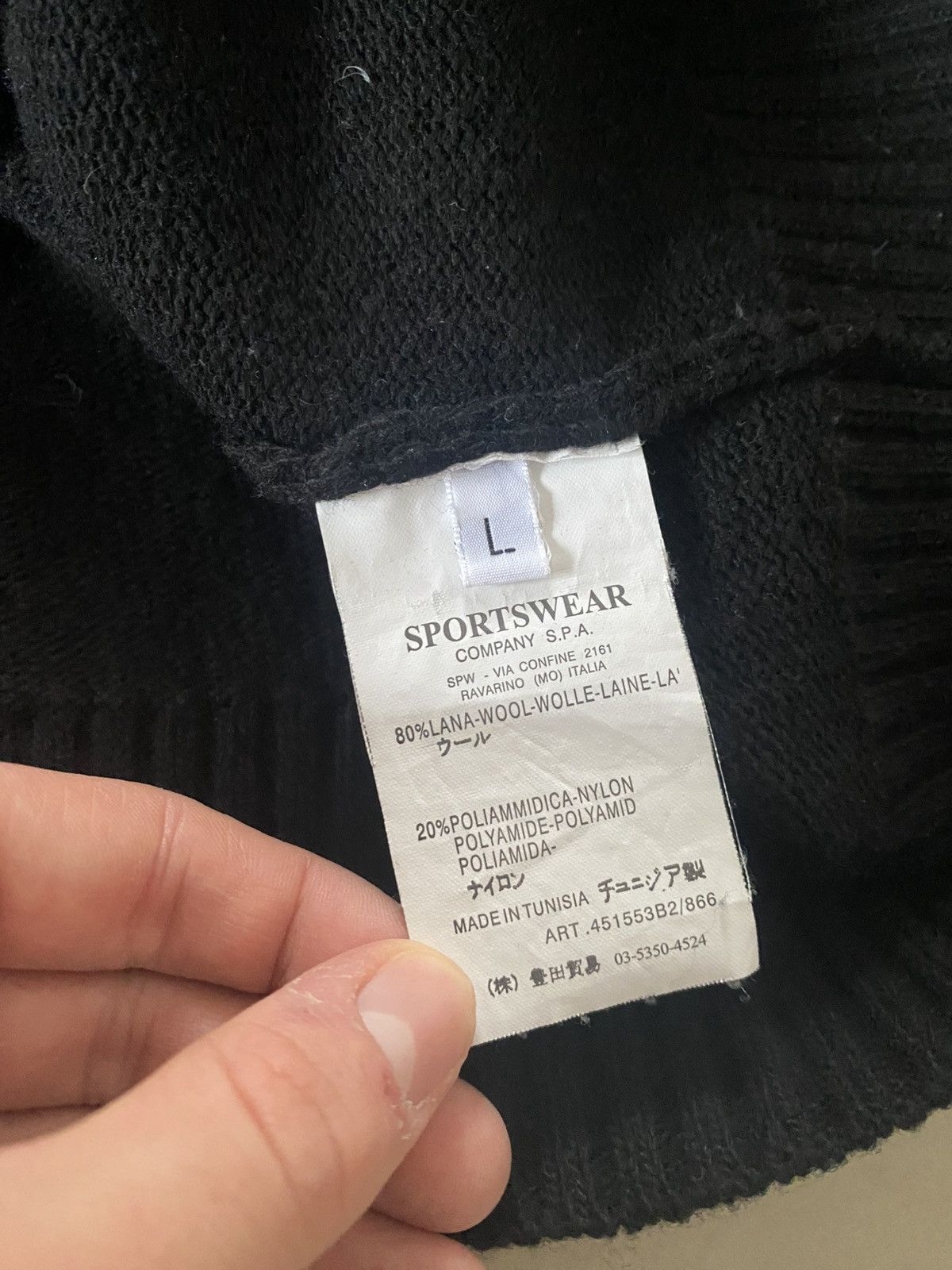 Stone Island Stone island sweater vintage M black men Size US M / EU 48-50 / 2 - 4 Thumbnail