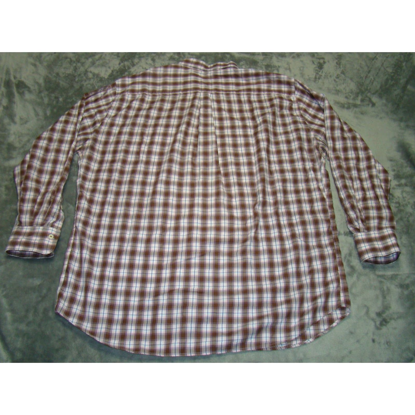 Peter Millar Peter Millar Shirt Plaid Button-Up Pink Brown Purple 2XL Mens Long Sleeve Casual Mens Size US XXL / EU 58 / 5 - 5 Thumbnail