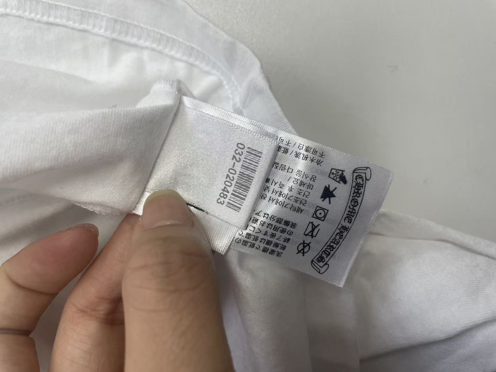 Chrome Hearts Chrome Hearts Paris Exclusive BS Fleur White Long Sleeve Tee Size US XXL / EU 58 / 5 - 12 Thumbnail