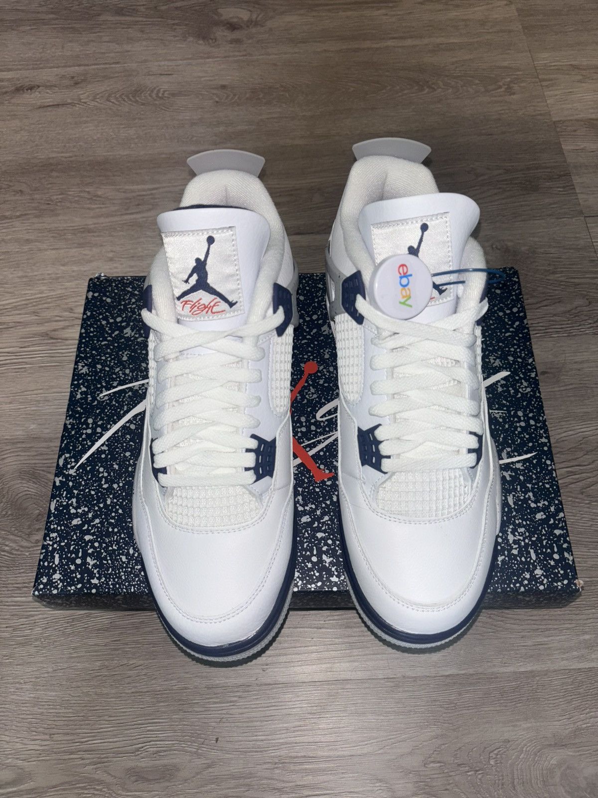 Jordan Brand Jordan 4 Midnight Navy Size US 10 / EU 43 - 3 Thumbnail