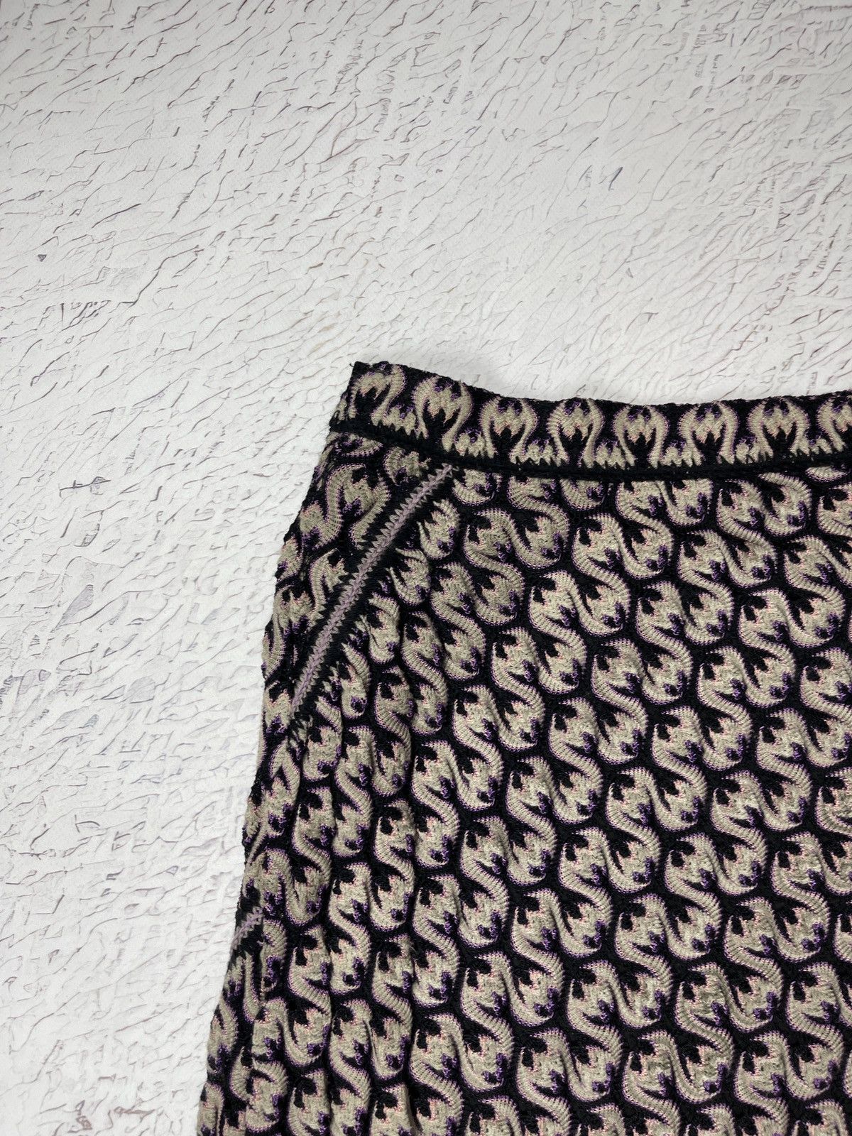 Missoni Missoni multilogo wool cashmere angora midi skirt size S Size 27" / US 4 / IT 40 - 10 Thumbnail