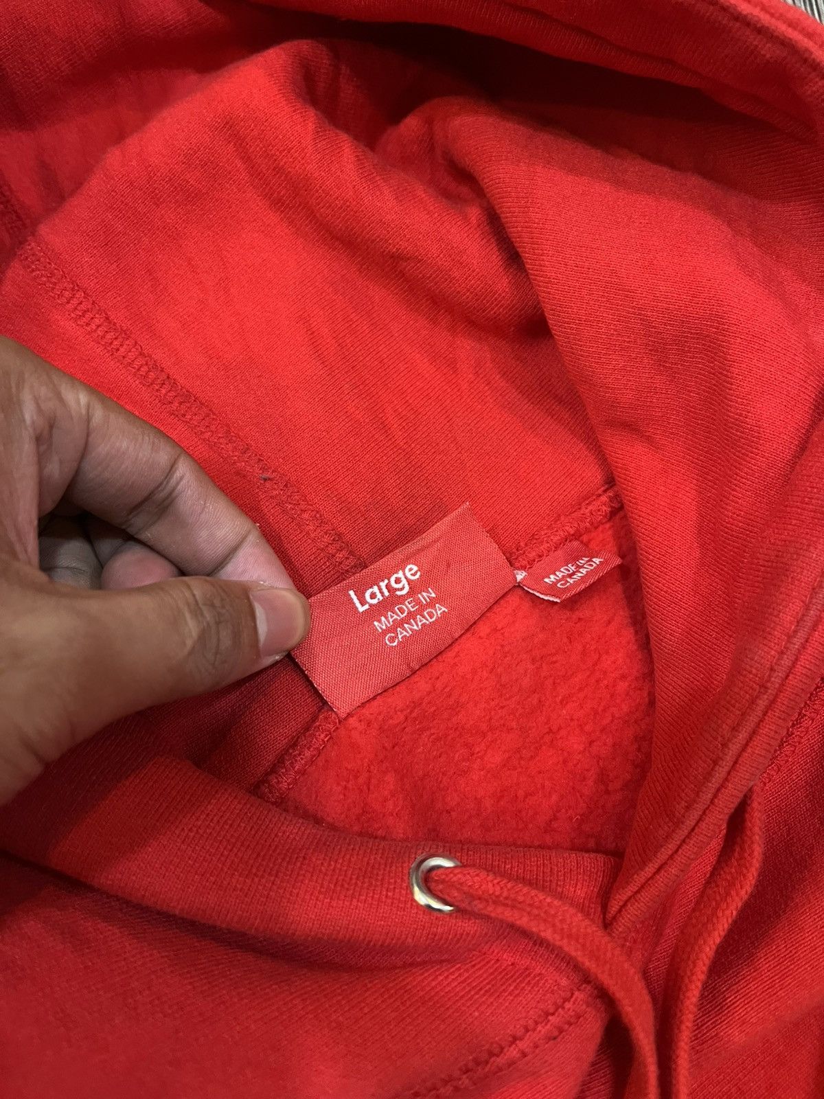 Supreme Supreme Embroidered Outline Hooded Sweatshirt Red Size US L / EU 52-54 / 3 - 7 Thumbnail