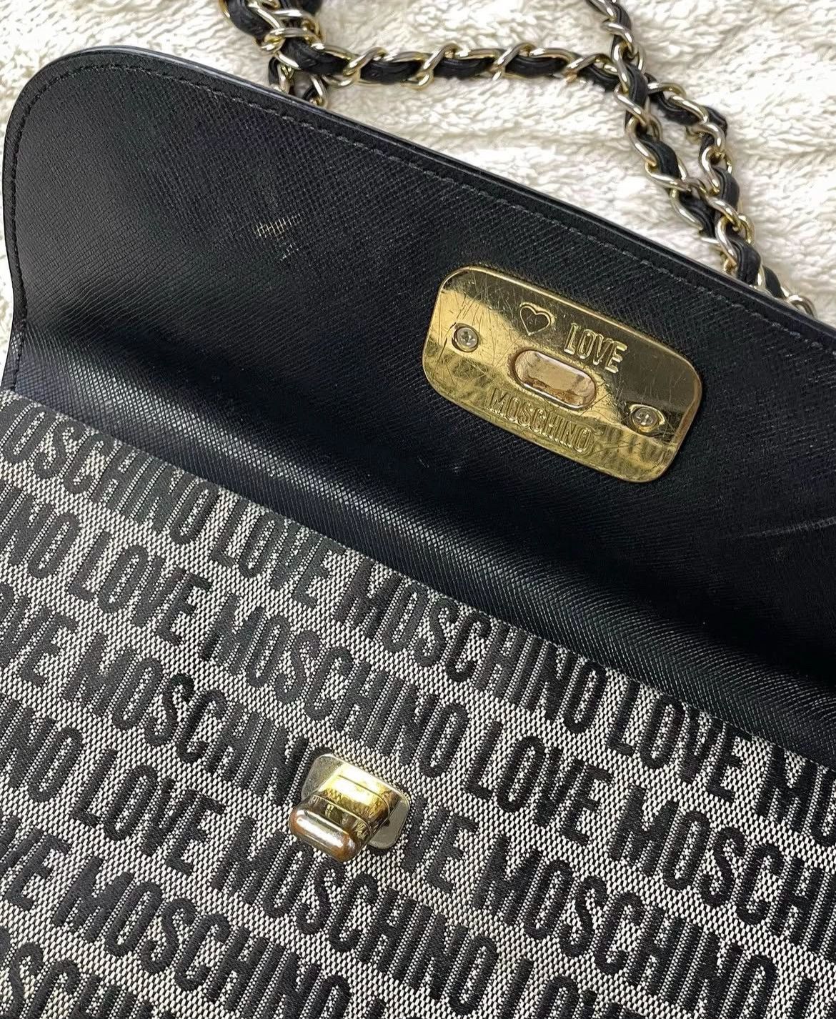 Love Moschino × Moschino × Vintage Bag monogram love moschino vintage Size ONE SIZE - 5 Thumbnail