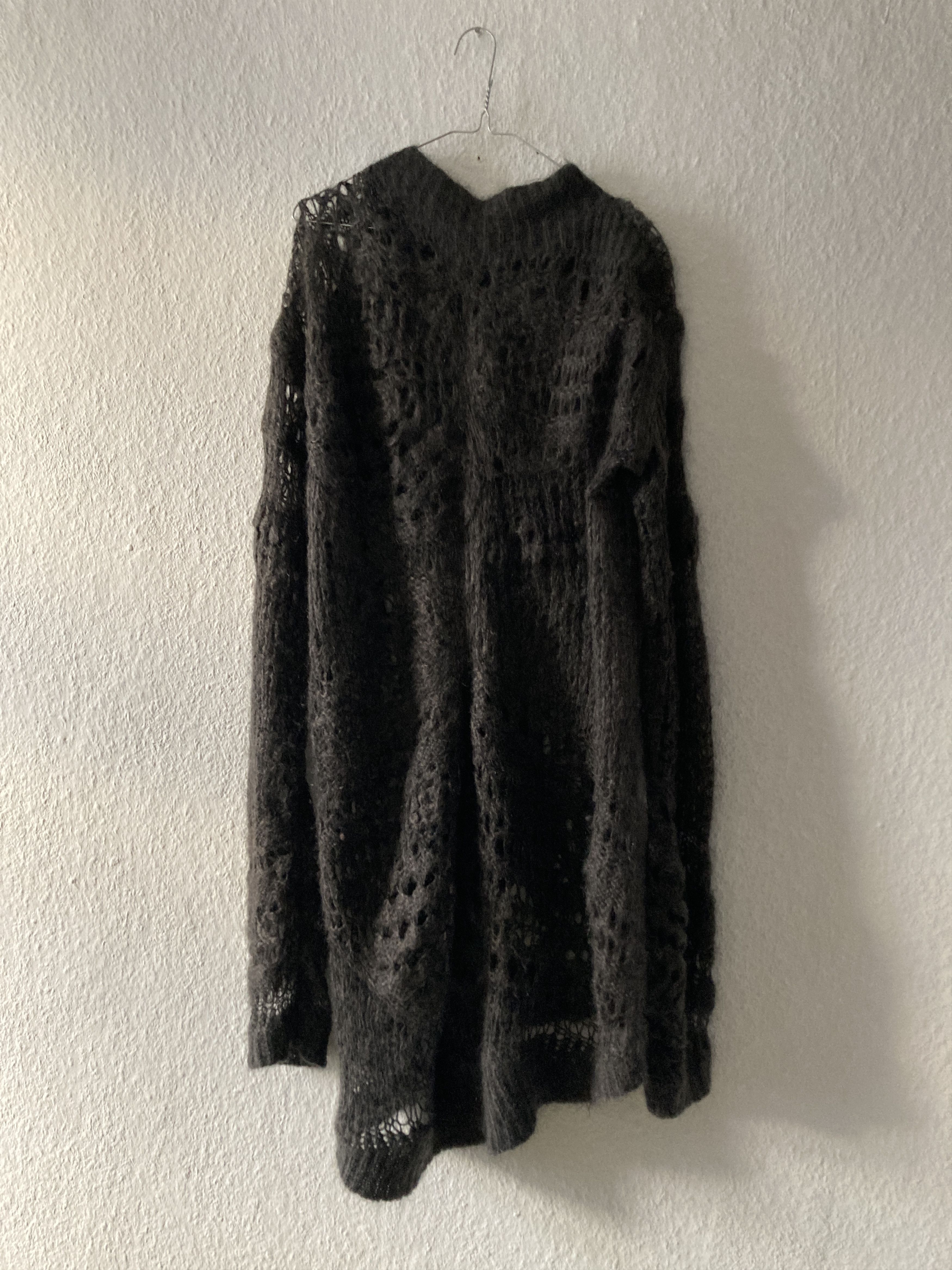 トップス Rick Owens mohair knit Rick Owens RICK OWENS FW15 SPHINX MOHAIR KNIT | Grailed
